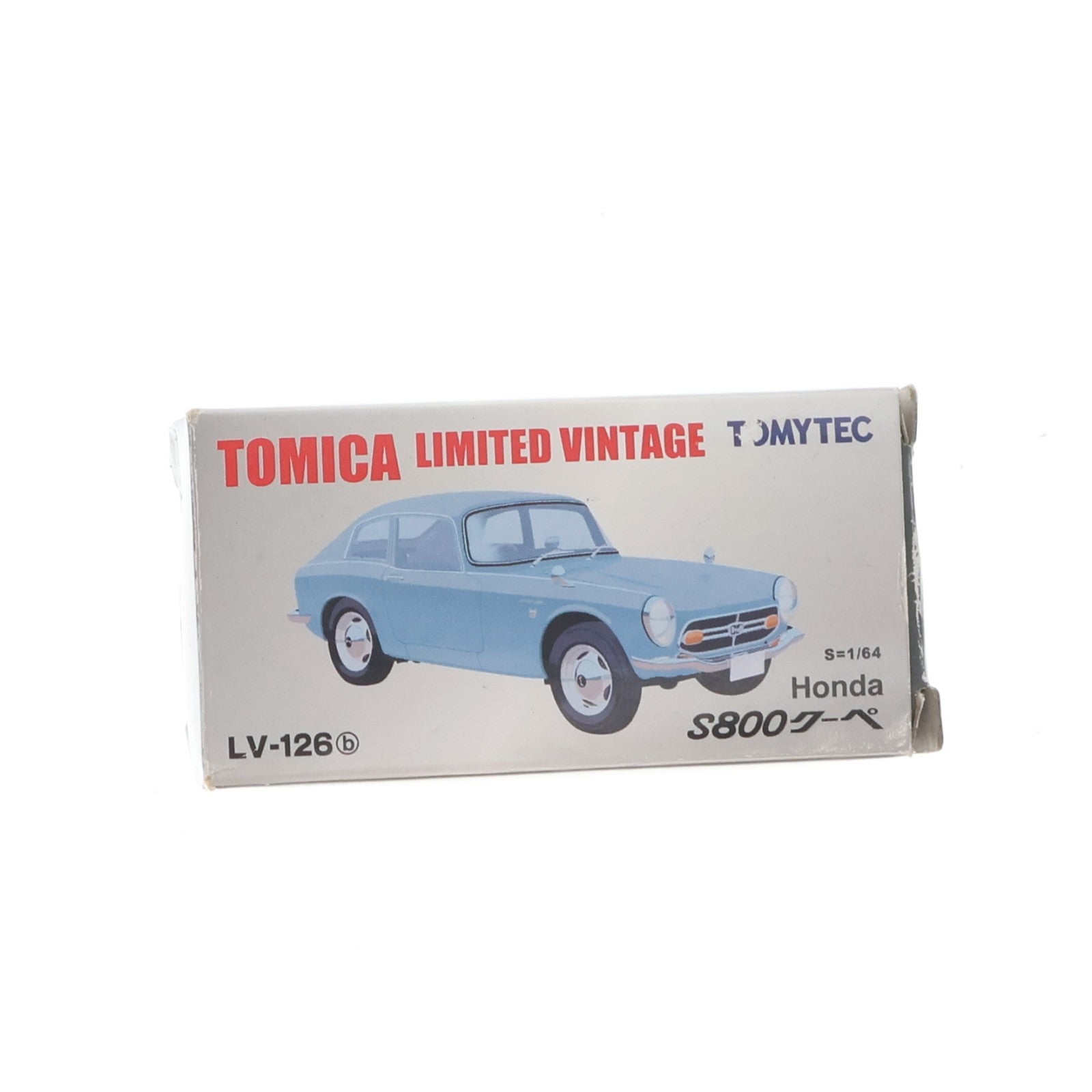 【中古即納】[MDL] トミカリミテッドヴィンテージ 1/64 TLV-126b Honda S800クーペ(青) 完成品 ミニカー(242925) TOMYTEC(トミーテック)(20121027)