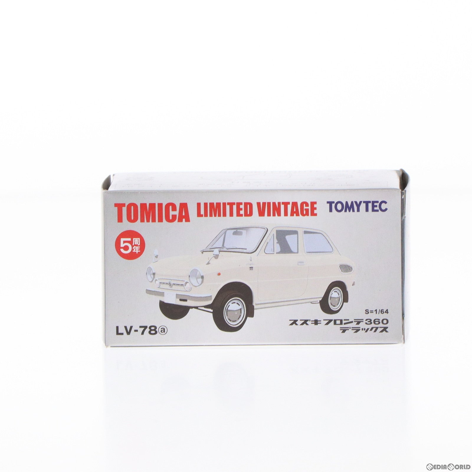 【中古即納】[MDL] トミカリミテッドヴィンテージ 1/64 TLV-78a スズキ フロンテ 360 デラックス(ホワイト) 完成品 ミニカー(221777) TOMYTEC(トミーテック)(20090731)