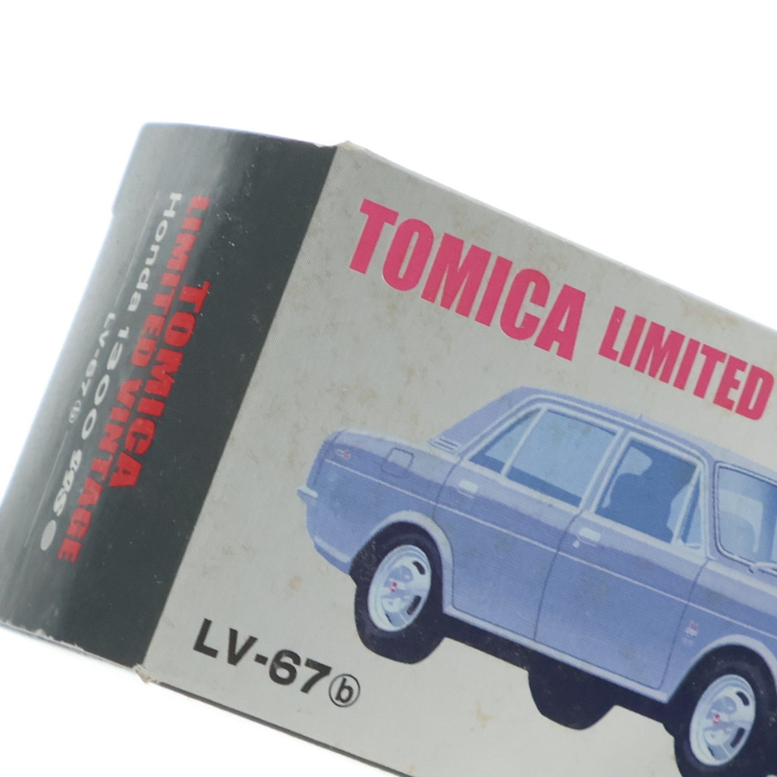 【中古即納】[MDL] トミカリミテッドヴィンテージ 1/64 TLV-67b Honda 1300 99S(シルバー) 完成品 ミニカー(218036) TOMYTEC(トミーテック)(20081031)