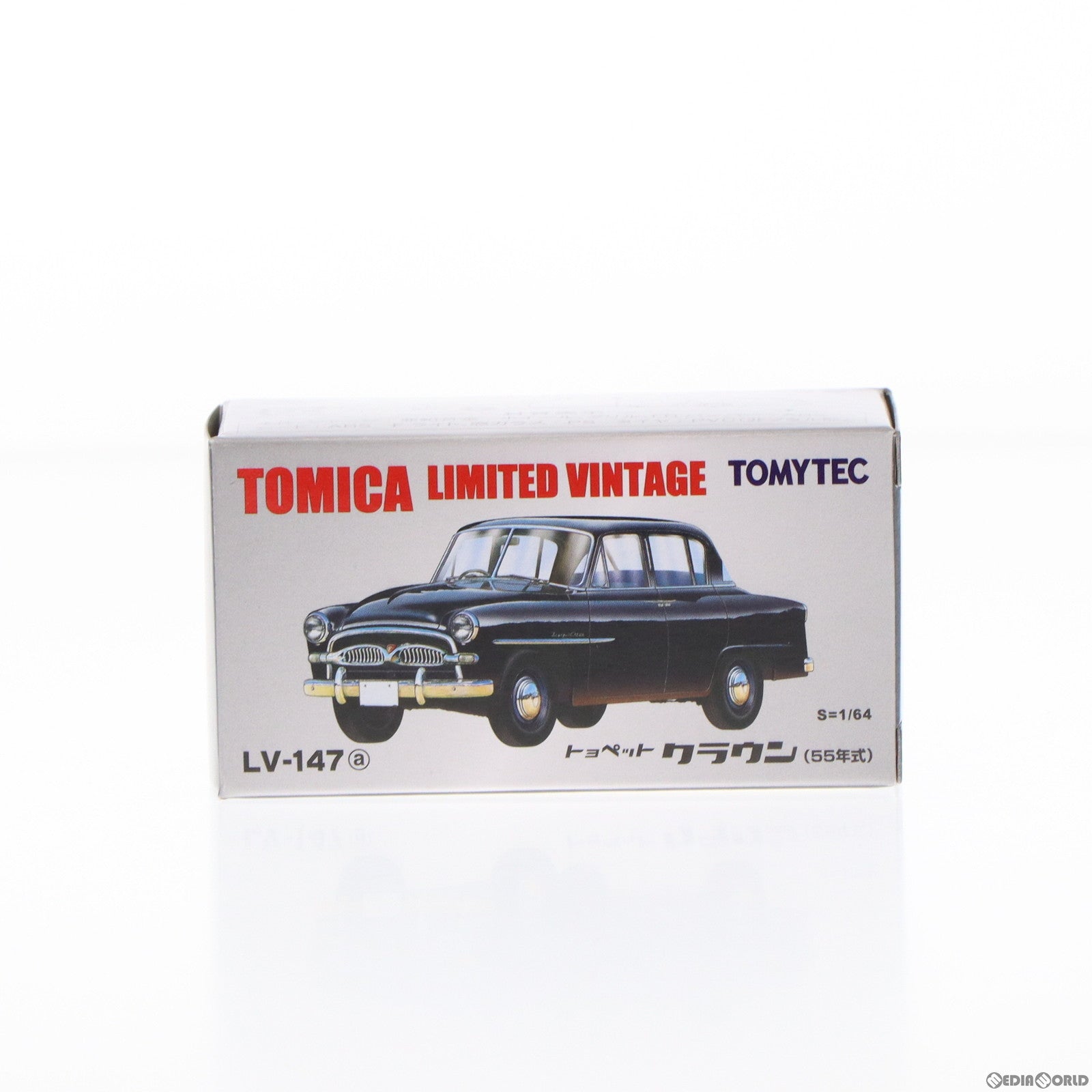 【中古即納】[MDL] トミカリミテッドヴィンテージ 1/64 TLV-147a トヨペットクラウン(ブラック) 完成品 ミニカー(274797) TOMYTEC(トミーテック)(20141213)
