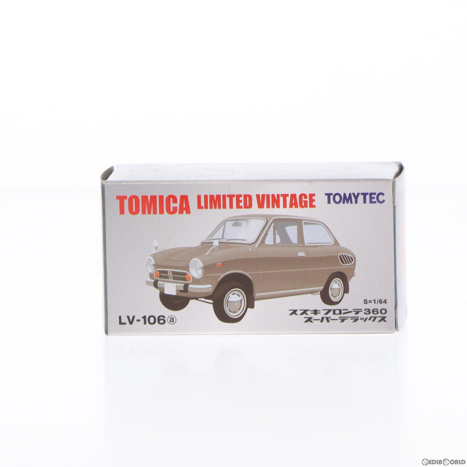 【中古即納】[MDL] トミカリミテッドヴィンテージ 1/64 TLV-106a フロンテ スーパーDX(グレー) 完成品 ミニカー(228554) TOMYTEC(トミーテック)(20110426)