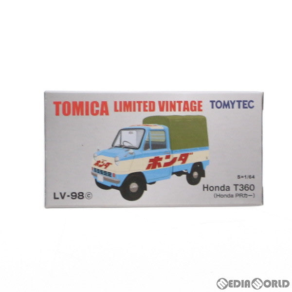 【中古即納】[MDL] トミカリミテッドヴィンテージ 1/64 TLV-98c Honda T360(ホンダPRカー) 完成品 ミニカー(244479) TOMYTEC(トミーテック)(20120825)