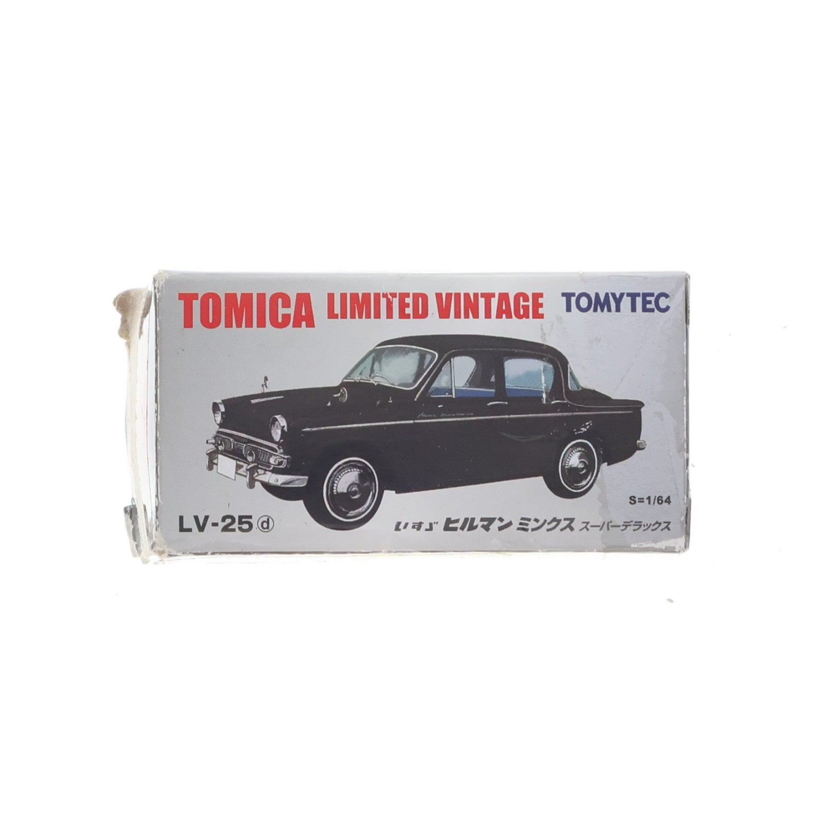 【中古即納】[MDL] トミカリミテッドヴィンテージ 1/64 TLV-25d いすず ヒルマンミンクス(ブラック) 完成品 ミニカー(266235) TOMYTEC(トミーテック)(20160709)