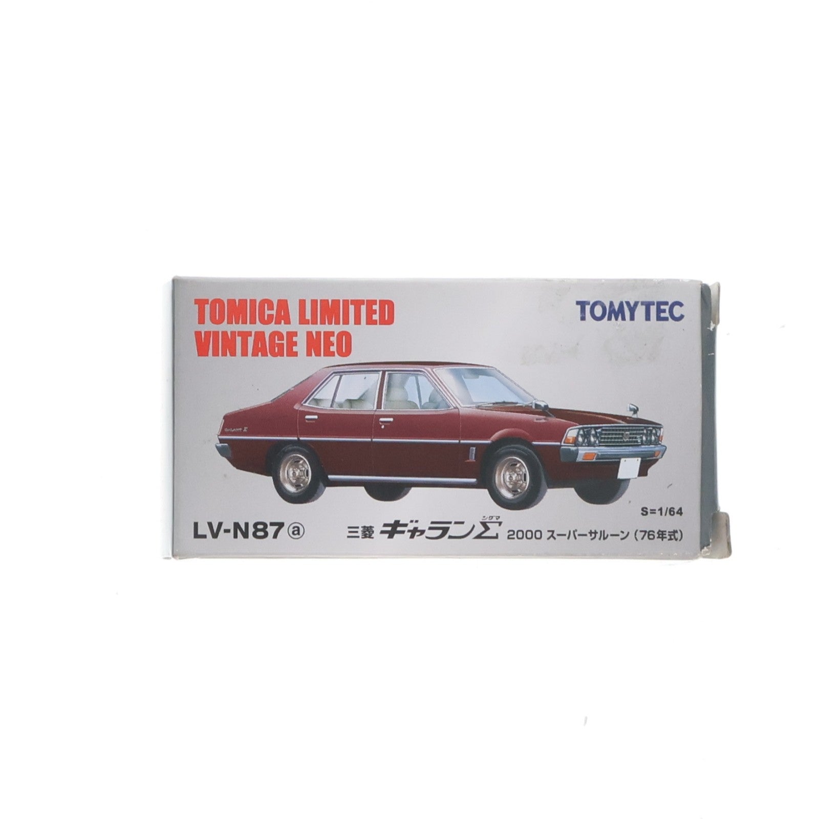 【中古即納】[MDL] トミカリミテッドヴィンテージ NEO 1/64 TLV-N87a 三菱ギャラン Σ 2000スーパーサルーン(マルーン) 完成品 ミニカー(272793) TOMYTEC(トミーテック)(20131005)