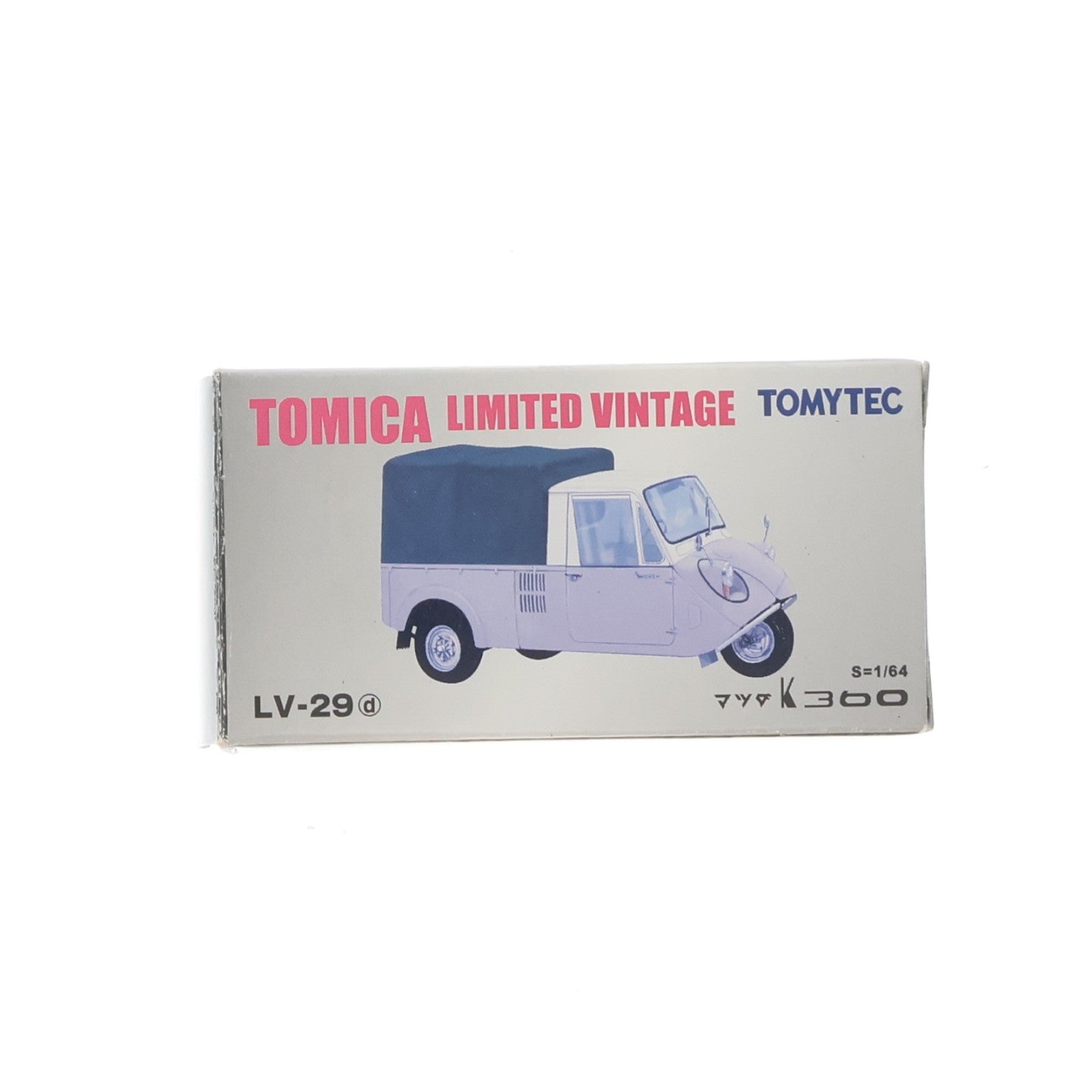 【中古即納】[MDL] トミカリミテッドヴィンテージ 1/64 TLV-29d マツダ K360(ホワイト×グレー) 完成品 ミニカー(217367) TOMYTEC(トミーテック)(20080630)