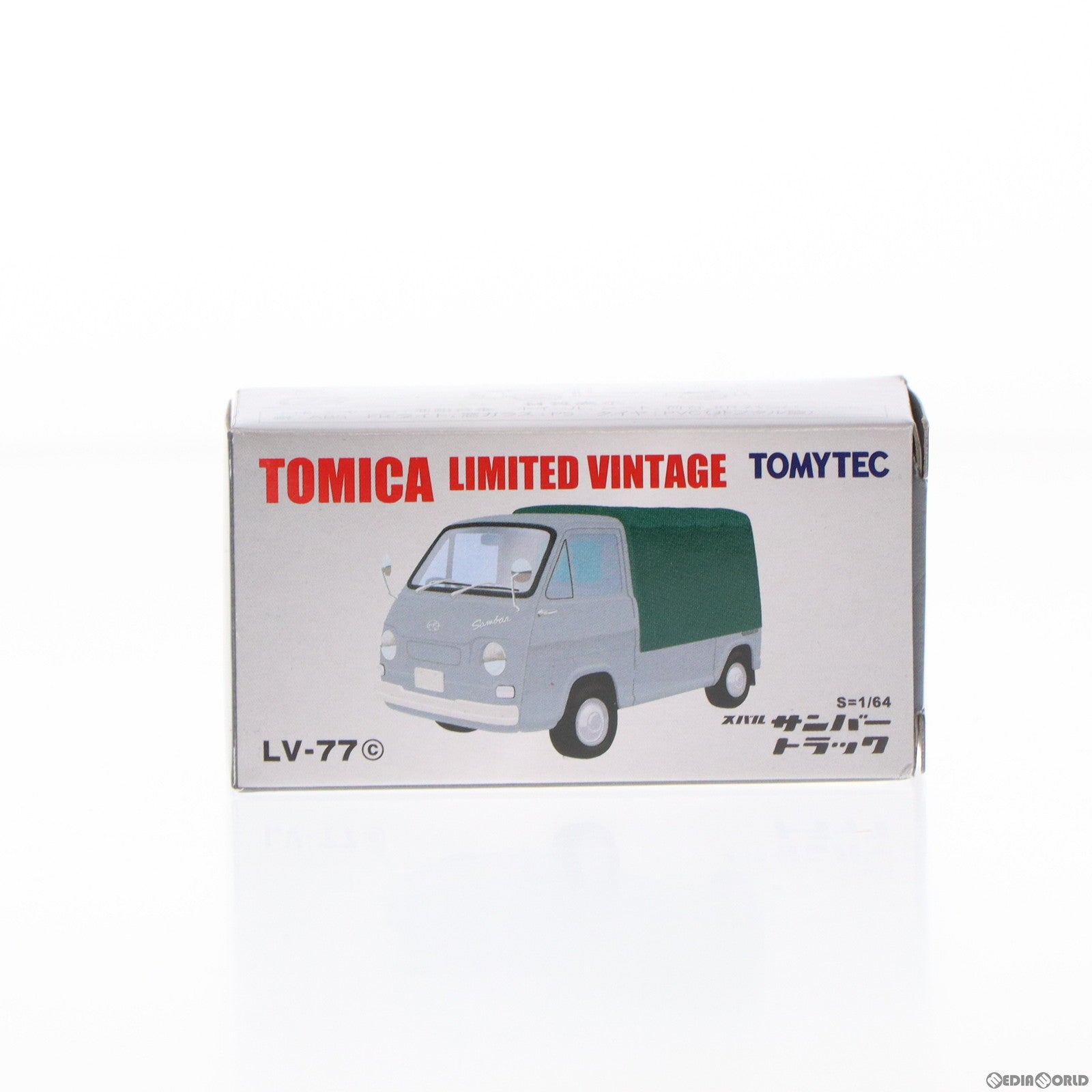 【中古即納】[MDL] トミカリミテッドヴィンテージ 1/64 TLV-77c スバルサンバー(グレー) 完成品 ミニカー(245858) TOMYTEC(トミーテック)(20121027)