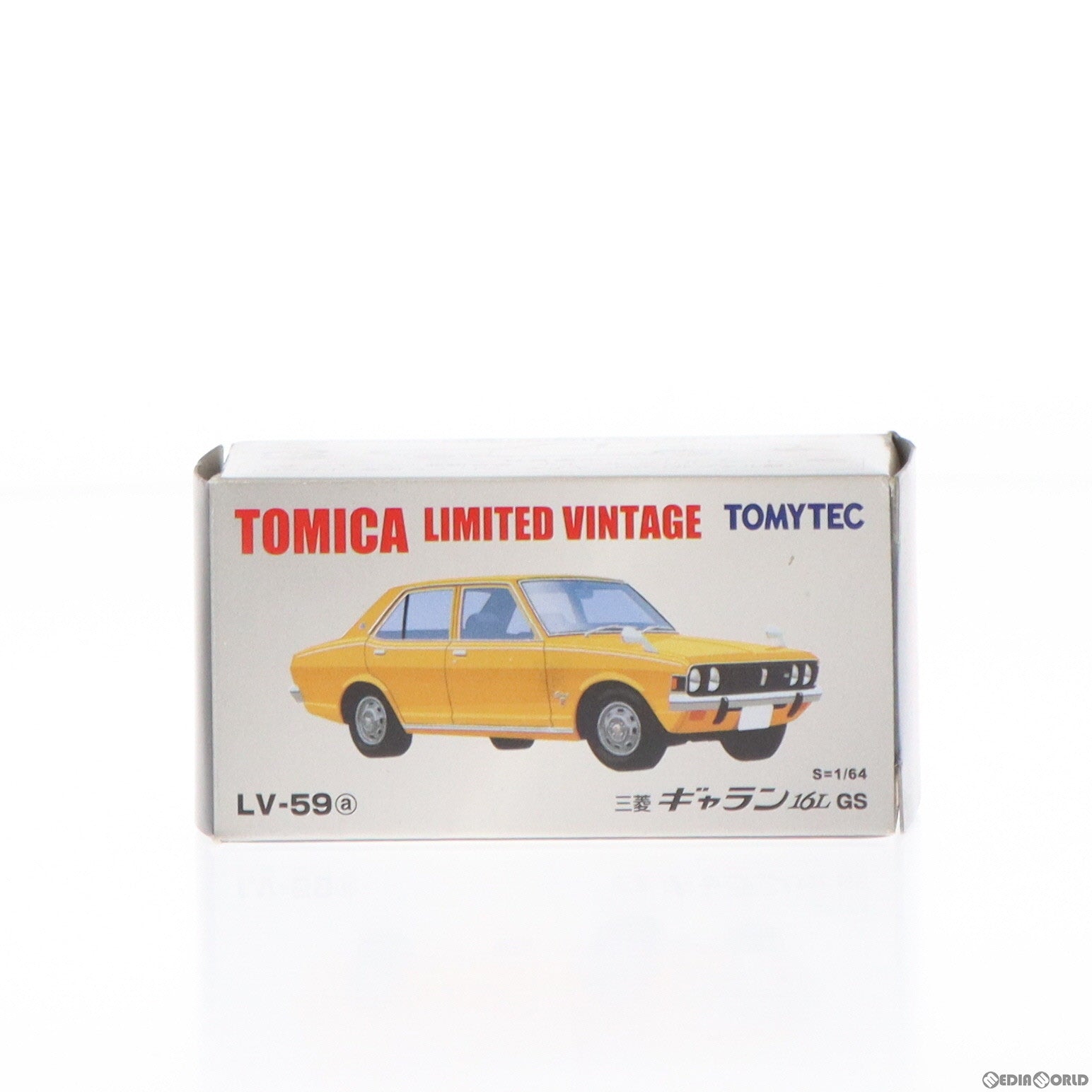 【中古即納】[MDL] トミカリミテッドヴィンテージ 1/64 LV-59a 三菱 ギャラン 16L GS(オレンジ) 完成品 ミニカー(214533) TOMYTEC(トミーテック)(20080430)