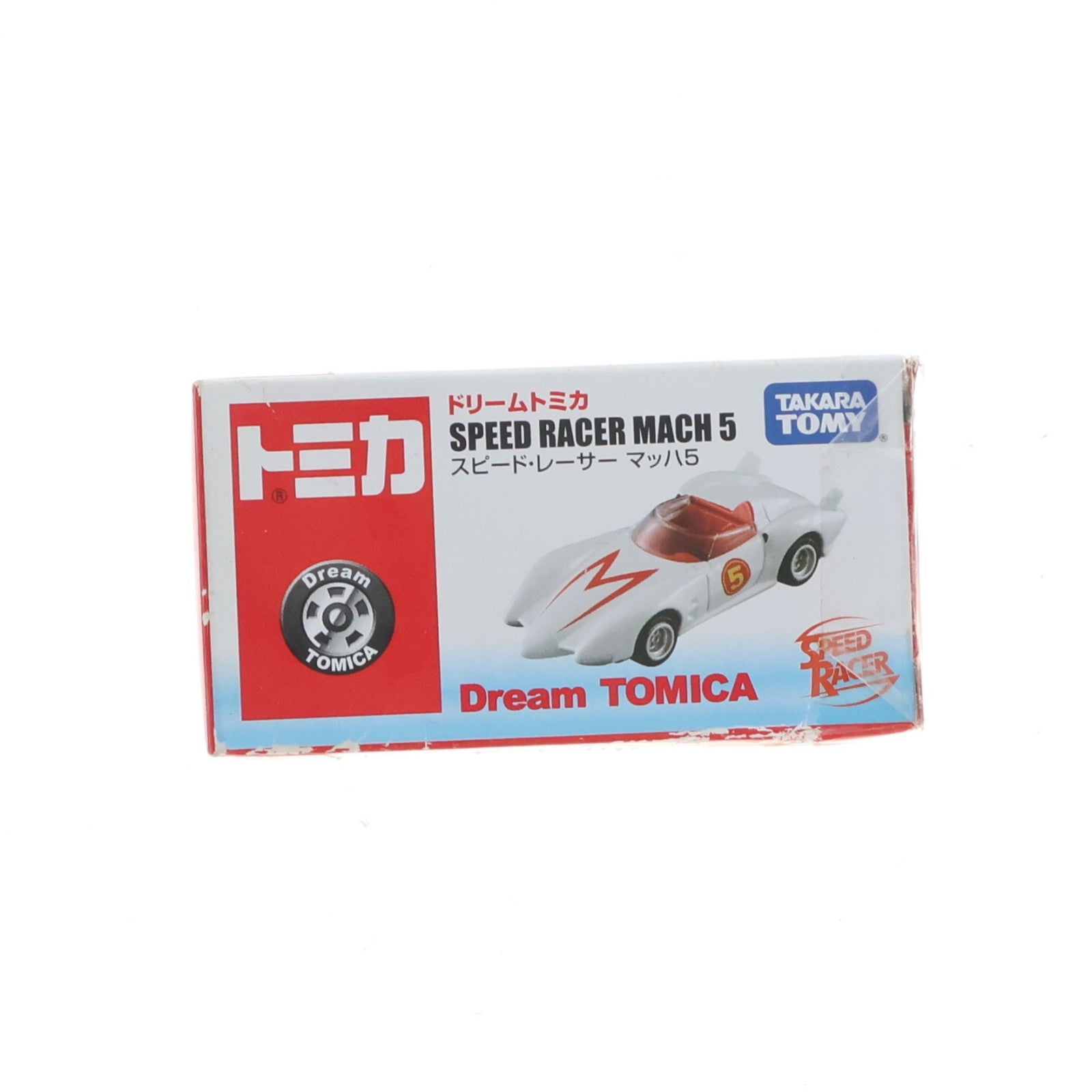 【中古即納】[MDL] ドリームトミカ スピードレーサー マッハ5(ホワイト×レッド) マッハGoGoGo 完成品 ミニカー タカラトミー(20140315)
