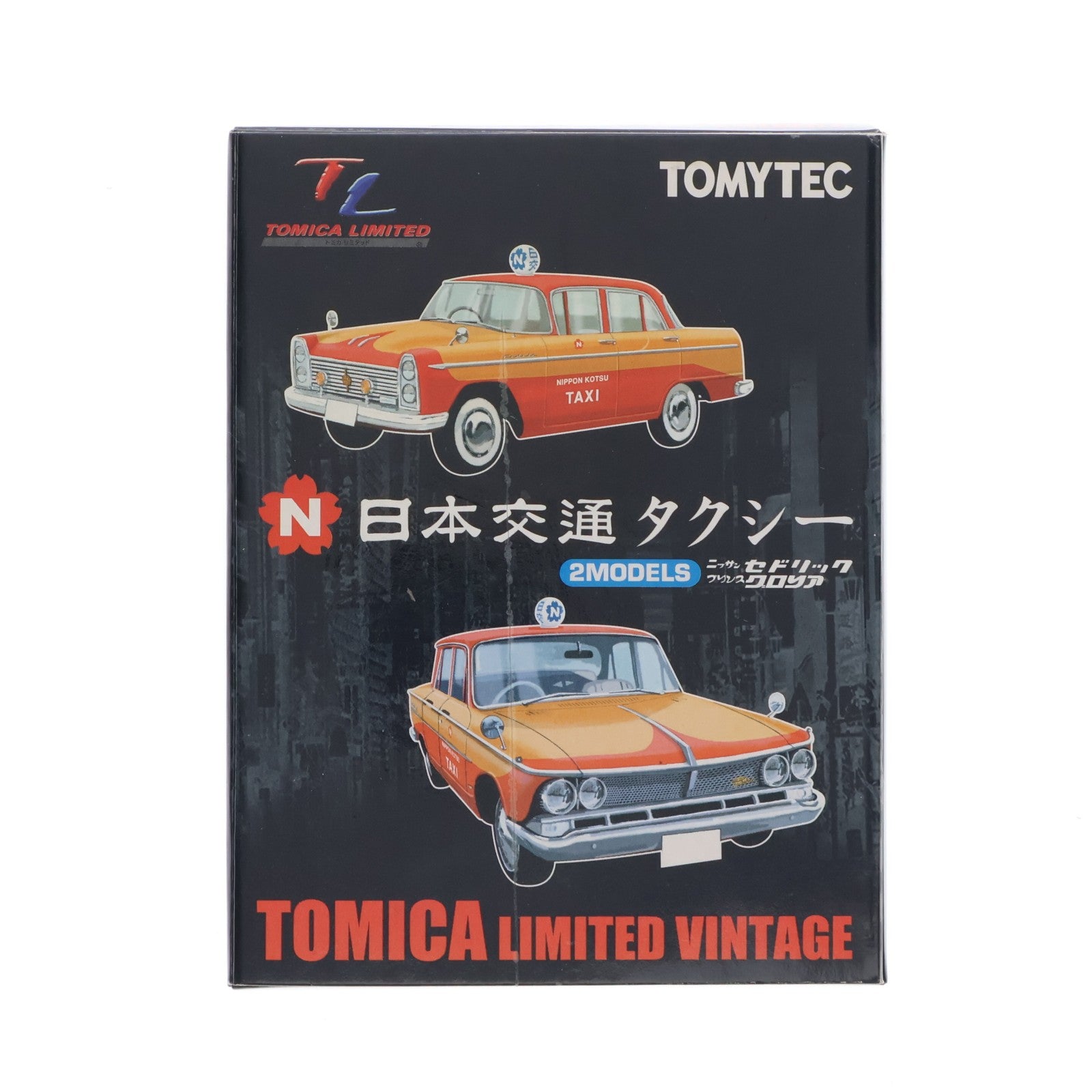 【中古即納】[MDL] トミカリミテッドヴィンテージ 1/64 日本交通タクシー 2MODELS 完成品 ミニカー(212379) TOMYTEC(トミーテック)(20070330)