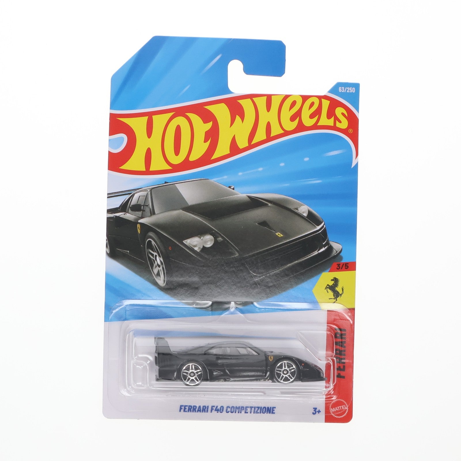 【中古即納】[MDL] Hot Wheels(ホットウィール) ベーシックカー 1/64 フェラーリ F40 コンペティツィオーネ 完成品 ミニカー(JMX24-9866) マテル(20260307)