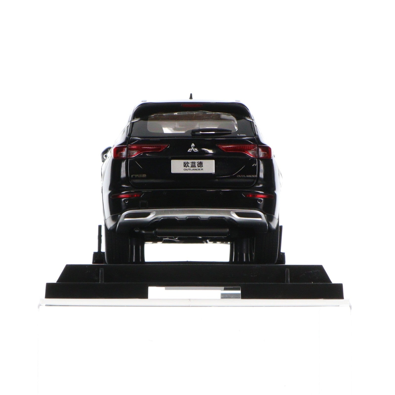 【中古即納】[MDL] 1/18 三菱 OUTLANDER(アウトランダー)(ブラック) 2023 MITSUBISHI 特注品 完成品 ミニカー 三菱自動車工業(20231231)