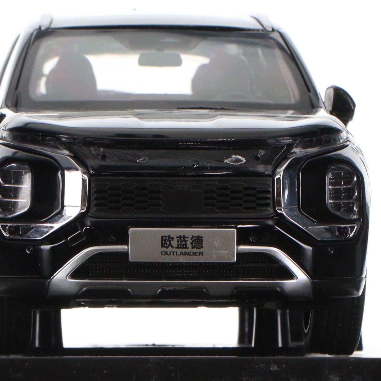 【中古即納】[MDL] 1/18 三菱 OUTLANDER(アウトランダー)(ブラック) 2023 MITSUBISHI 特注品 完成品 ミニカー 三菱自動車工業(20231231)