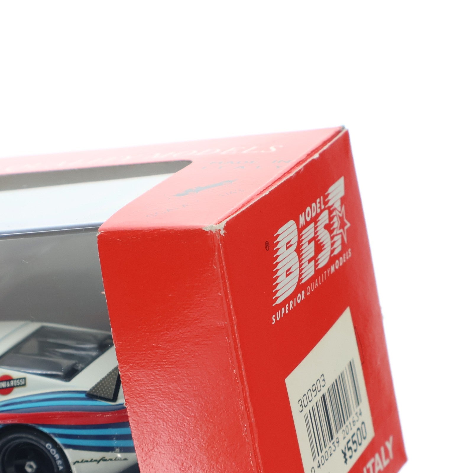 【中古即納】[MDL] 1/43 ランチア ベータ モンテカルロ ターボ 81 ニュルブルクリンク セサリス/ペスカロロ #31(ホワイト) 完成品 ミニカー(9230) BEST MODEL(ベストモデル)(19991231)