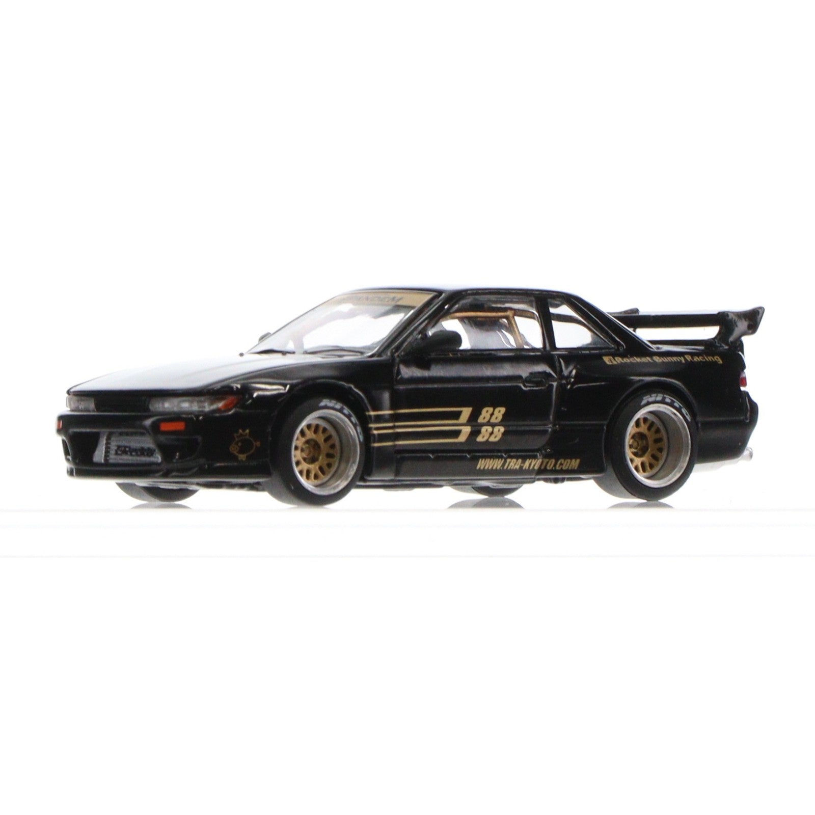 【中古即納】[MDL] 1/64 パンデムシルビア S13 - ブラック 完成品 ミニカー(PR640289) POP RACE(ポップレース)(20260130)