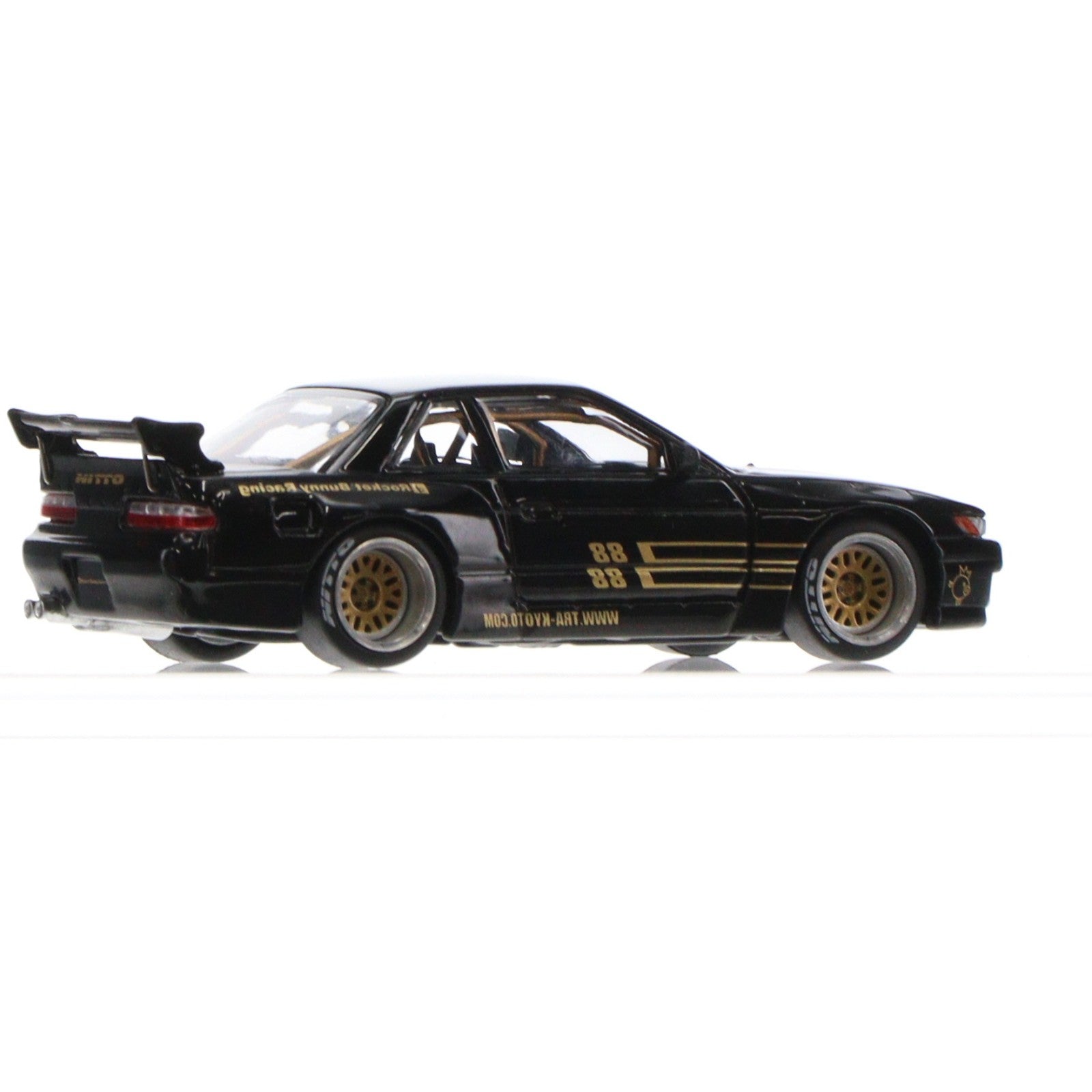 【中古即納】[MDL] 1/64 パンデムシルビア S13 - ブラック 完成品 ミニカー(PR640289) POP RACE(ポップレース)(20260130)