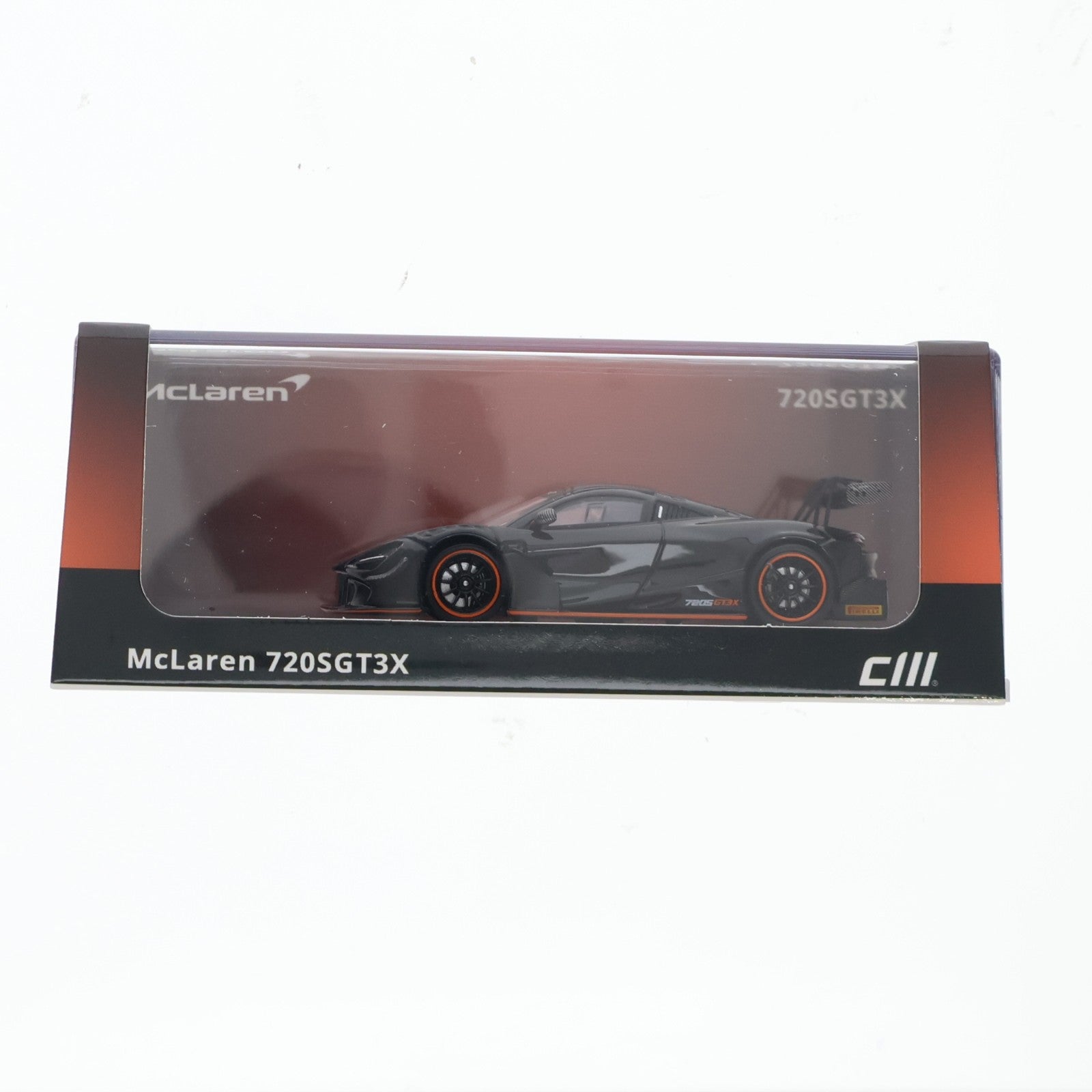 【中古即納】[MDL] 1/64 Mclaren(マクラーレン) 720S GT3X ブラック 完成品 ミニカー(CM64-720SGT3X-01) CM MODEL(20251030)