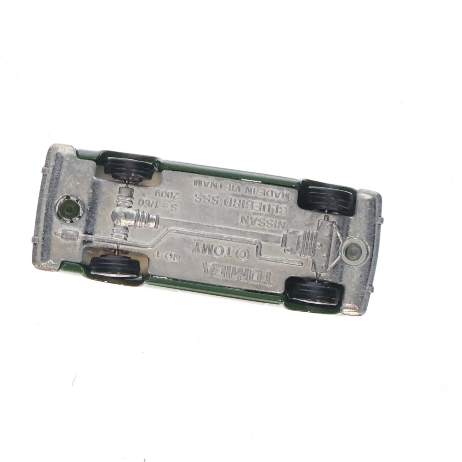 【中古即納】[MDL] 40周年記念復刻トミカ Vol.1 1/60 ブルーバード SSS クーペ(グリーン) 完成品 ミニカー タカラトミー(20100417)