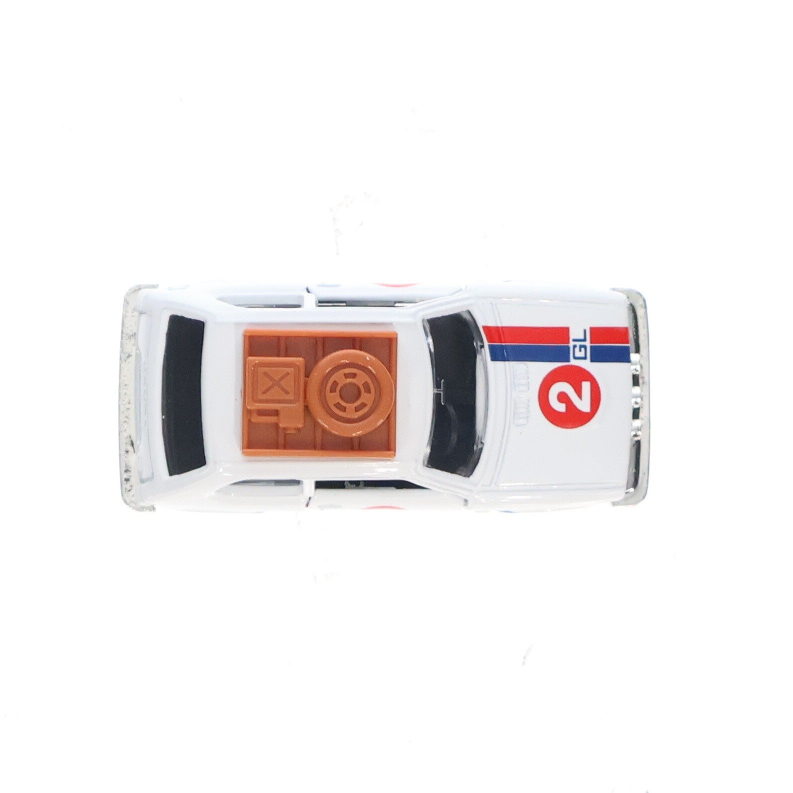 【中古即納】[MDL] トミカミュージアム レースカー館 M-24 1/57 Honda シビック GL ラリータイプ #2(ホワイト) 完成品 ミニカー トミー(19991231)