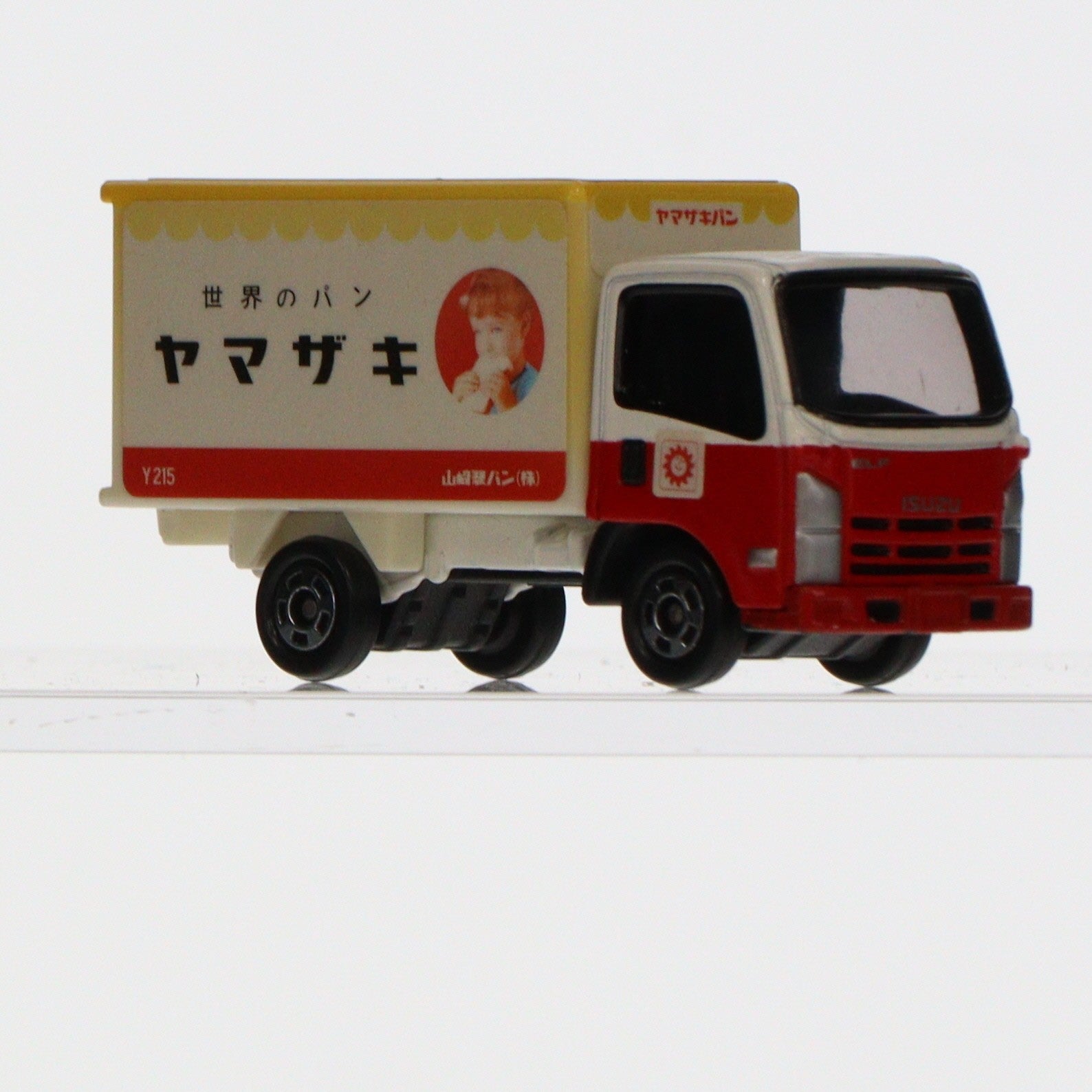 【中古即納】[MDL] トミカ No.49 ヤマザキ・パントラック(ホワイト×レッド×イエロー/赤箱/中国製) 完成品 ミニカー タカラトミー(20080119)