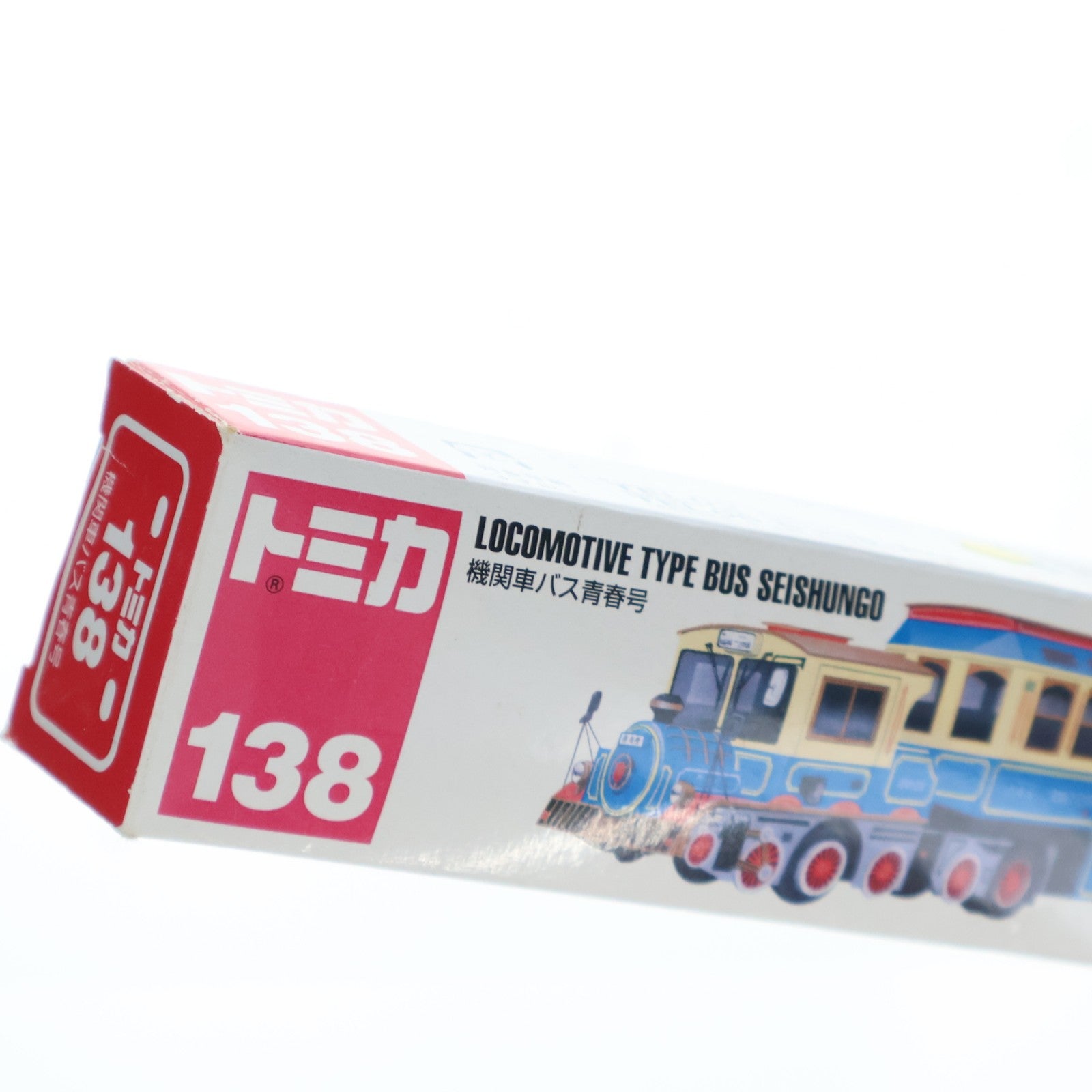【中古即納】[MDL] ロングタイプトミカ No.138 機関車バス青春号(ブルー×イエロー×ゴールド) 完成品 ミニカー タカラトミー(20091017)