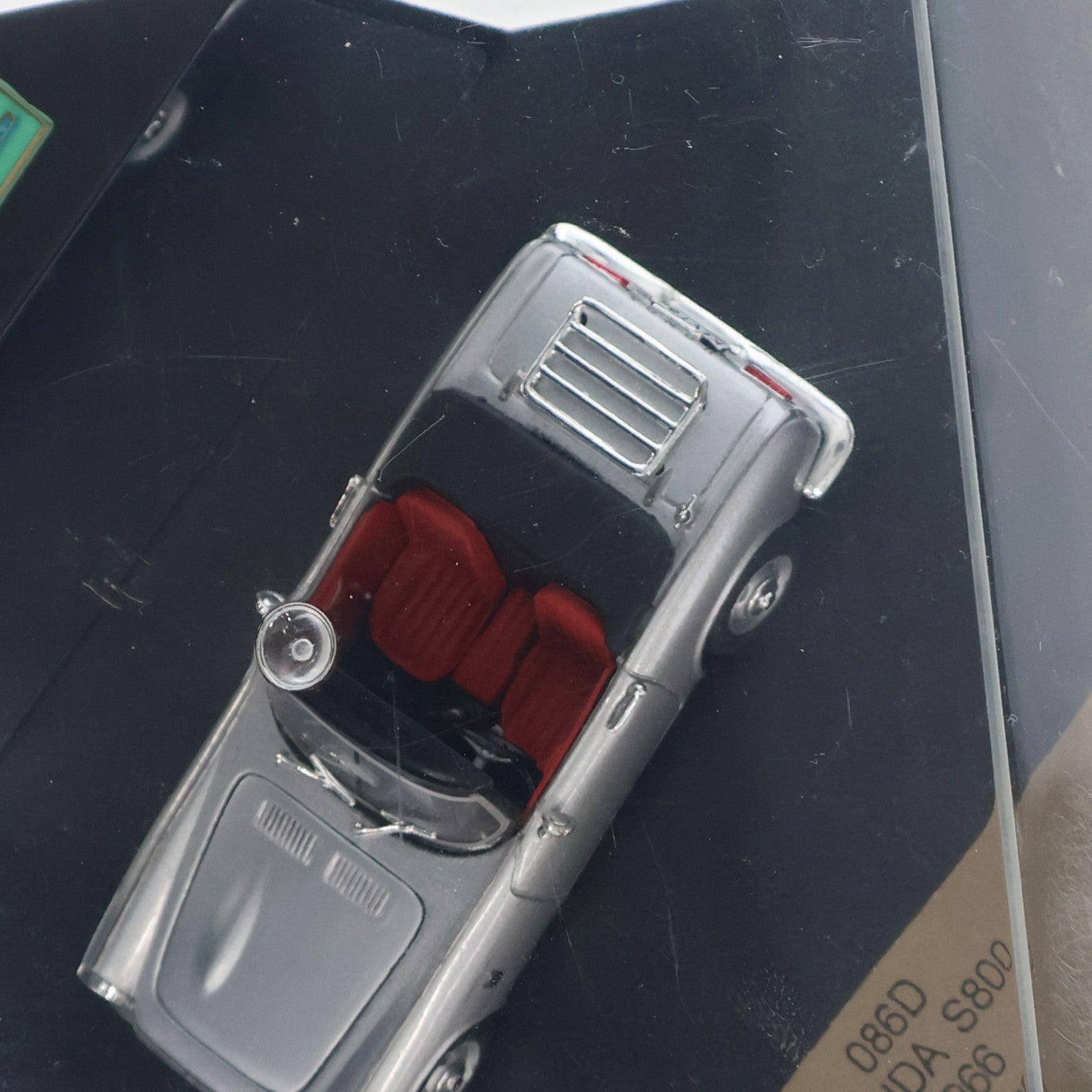 【中古即納】[MDL] 1/43 HONDA S800 1966(ブラック) 完成品 ミニカー(086C) VITESSE(ビテス)(19991231)