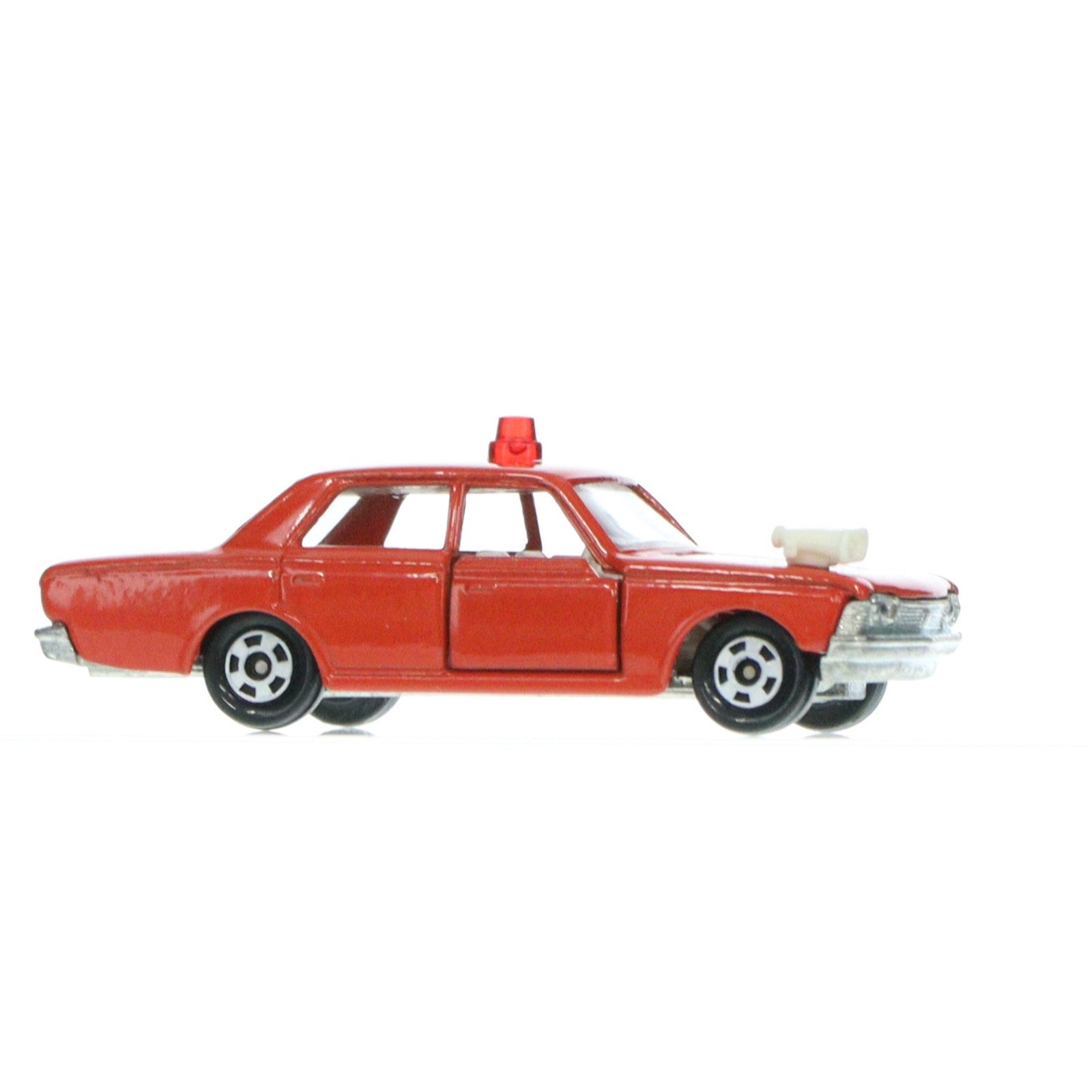 【中古即納】[MDL] トミカ No.27 1/65 トヨタ クラウン ファイアチーフカー(レッド/黒箱/中国製) 復刻版 完成品 ミニカー トミー(19991231)