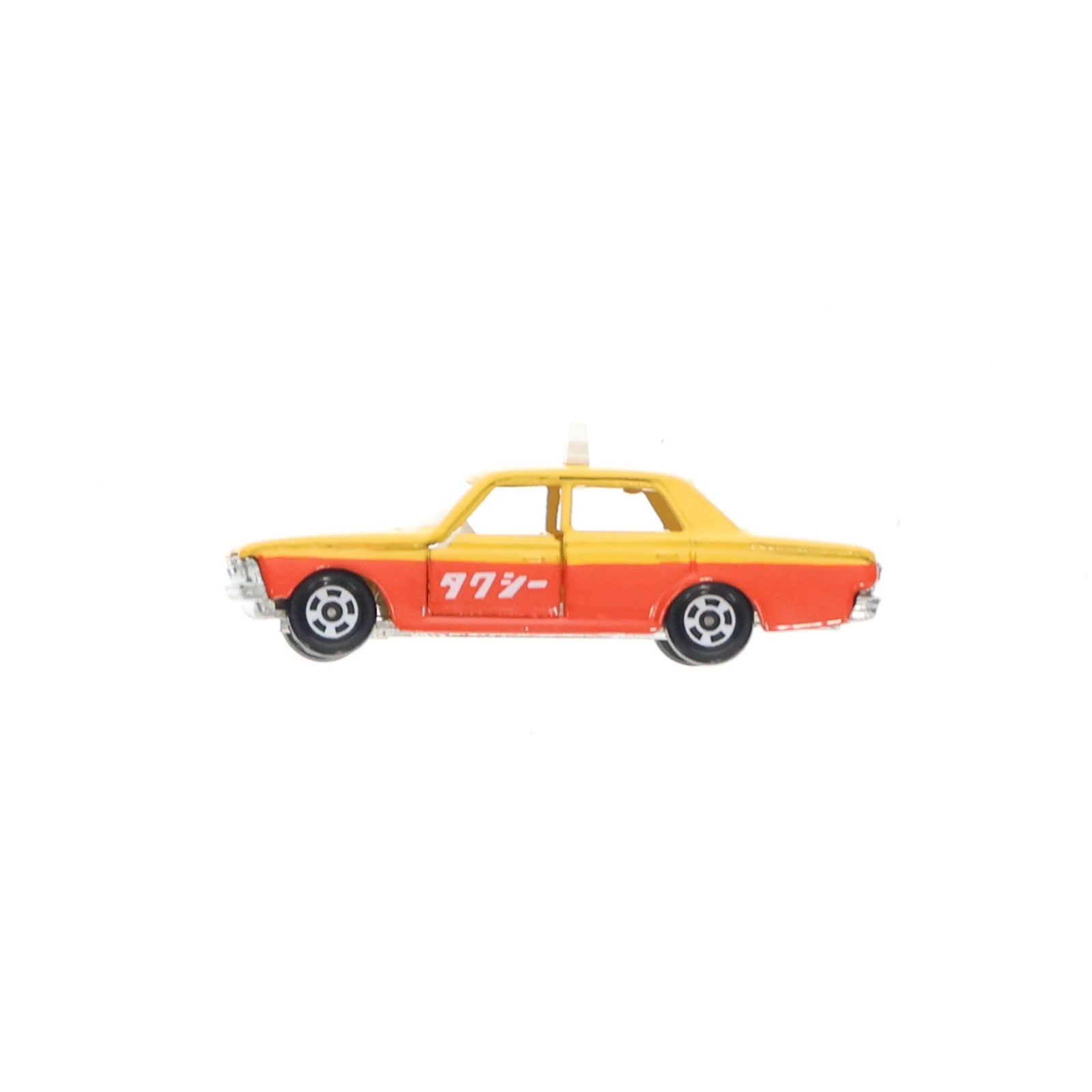 【中古即納】[MDL] トミカ No.28 1/65 トヨタ クラウン タクシー(イエロー×オレンジ/黒箱) 復刻版 完成品 ミニカー トミー(19991231)