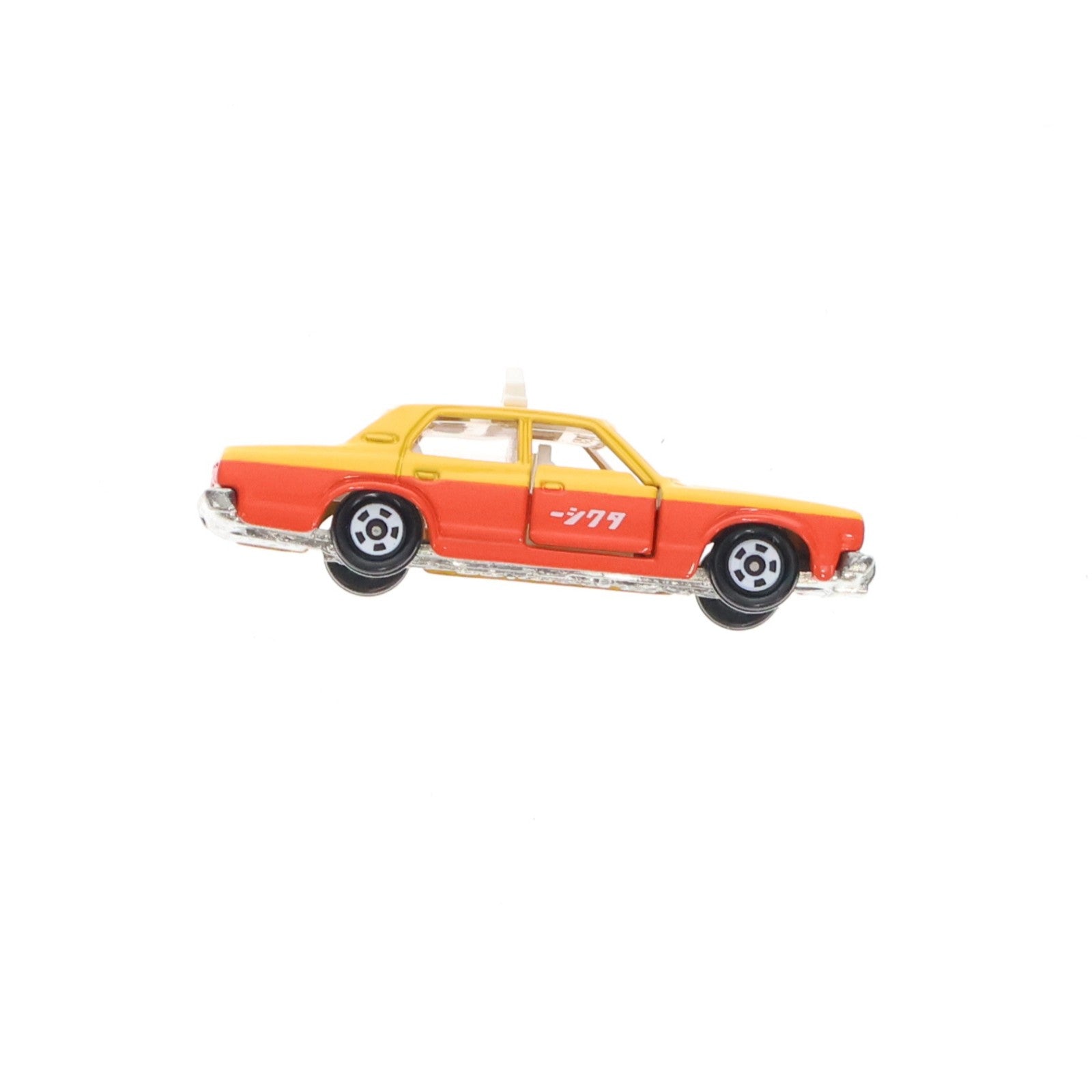 【中古即納】[MDL] トミカ No.110 1/65 トヨタ クラウン タクシー(イエロー×オレンジ/黒箱) 復刻版 完成品 ミニカー トミー(19991231)