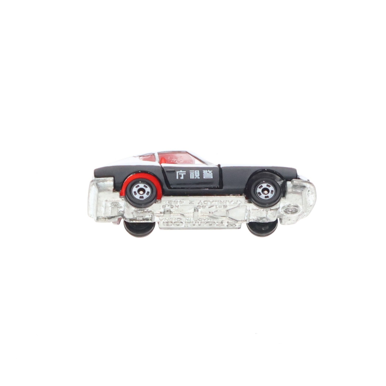 【中古即納】[MDL] トミカ No.44 1/60 ニッサン フェアレディ パトロールカー(ホワイト×ブラック/黒箱/中国製/1HWホイール) 復刻版 完成品 ミニカー トミー(19991231)