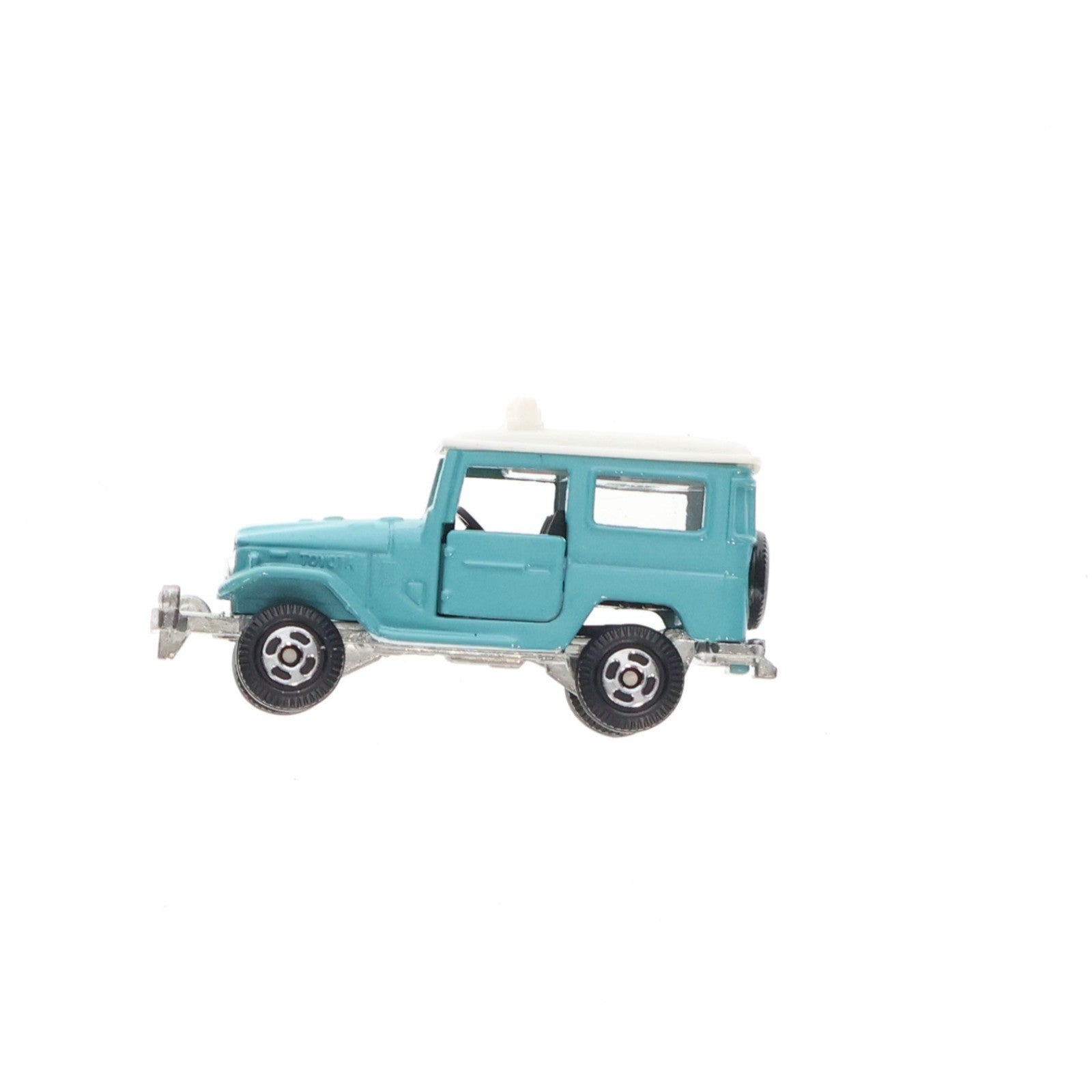 【中古即納】[MDL] トミカ35周年記念 懐かしのカタログ付トミカ 1/60 トヨタ ランドクルーザー(ミントグリーン/黒箱) 完成品 ミニカー トミー(20050629)