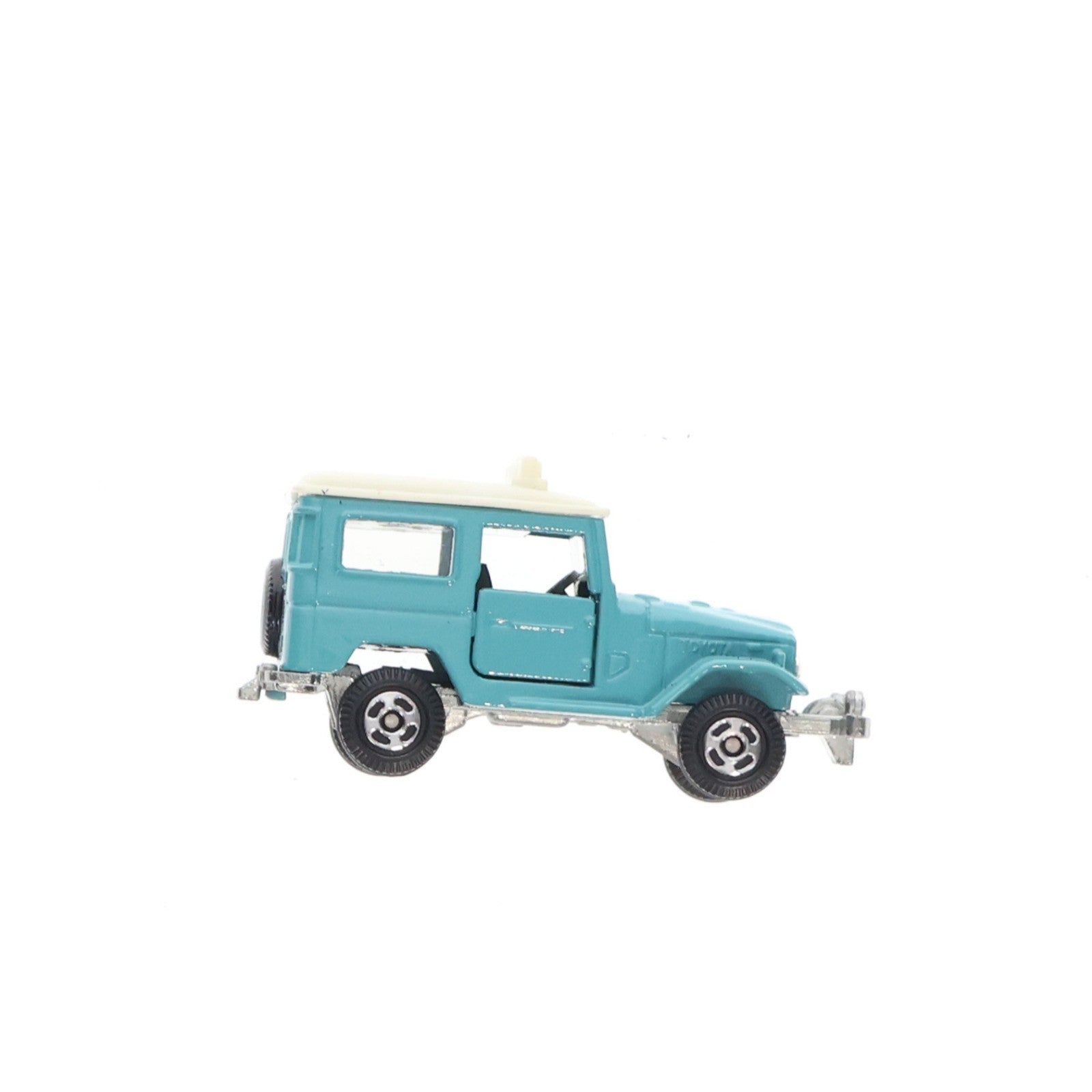 【中古即納】[MDL] トミカ35周年記念 懐かしのカタログ付トミカ 1/60 トヨタ ランドクルーザー(ミントグリーン/黒箱) 完成品 ミニカー トミー(20050629)