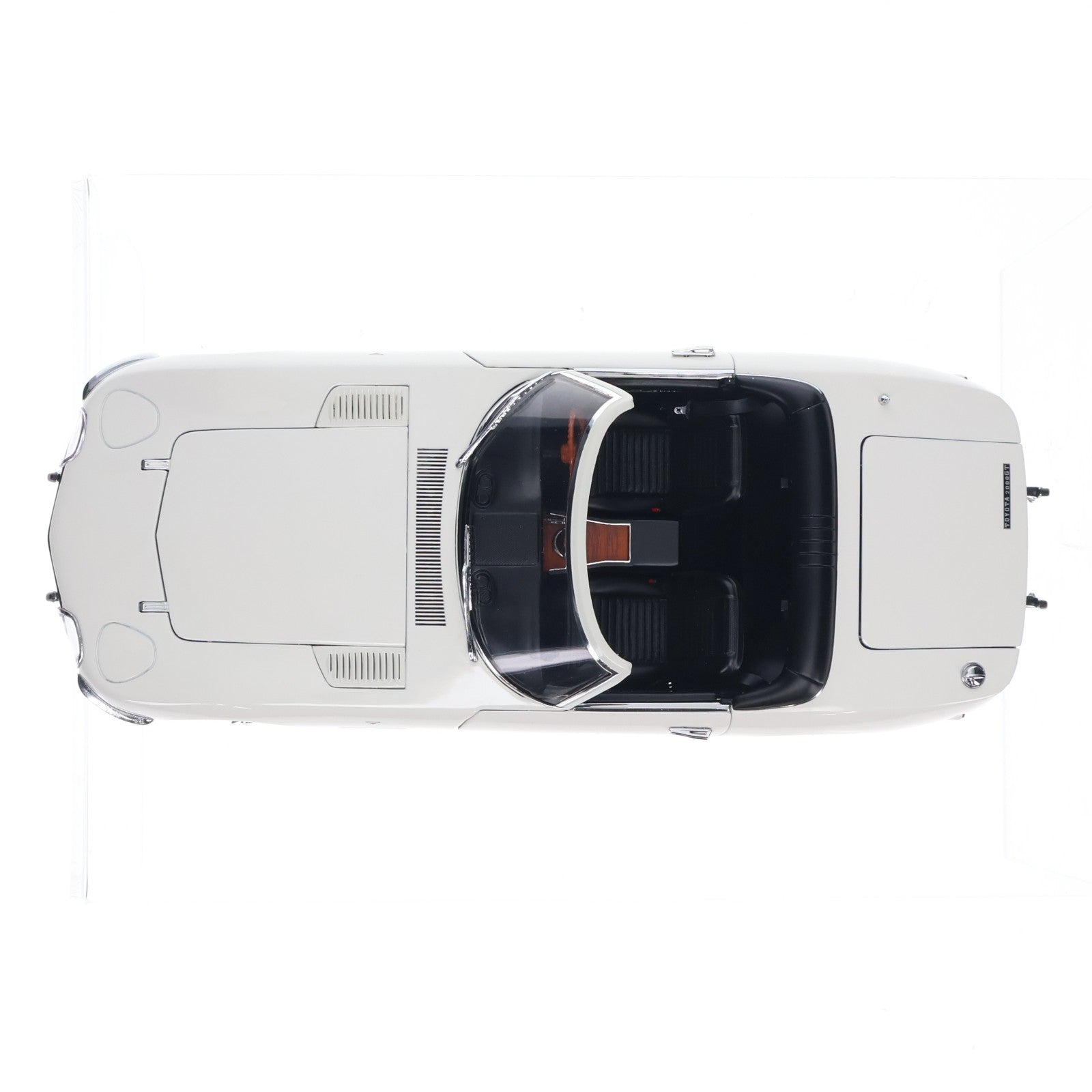 【中古即納】[MDL] 1/18 トヨタ2000GT CABRIO(カブリオレ) JAMES BOND VERSION(WHITE) YOU ONLY LIVE TWICE 007は二度死ぬ 完成品 ミニカー(78731) AutoArt(オートアート)(20020420)