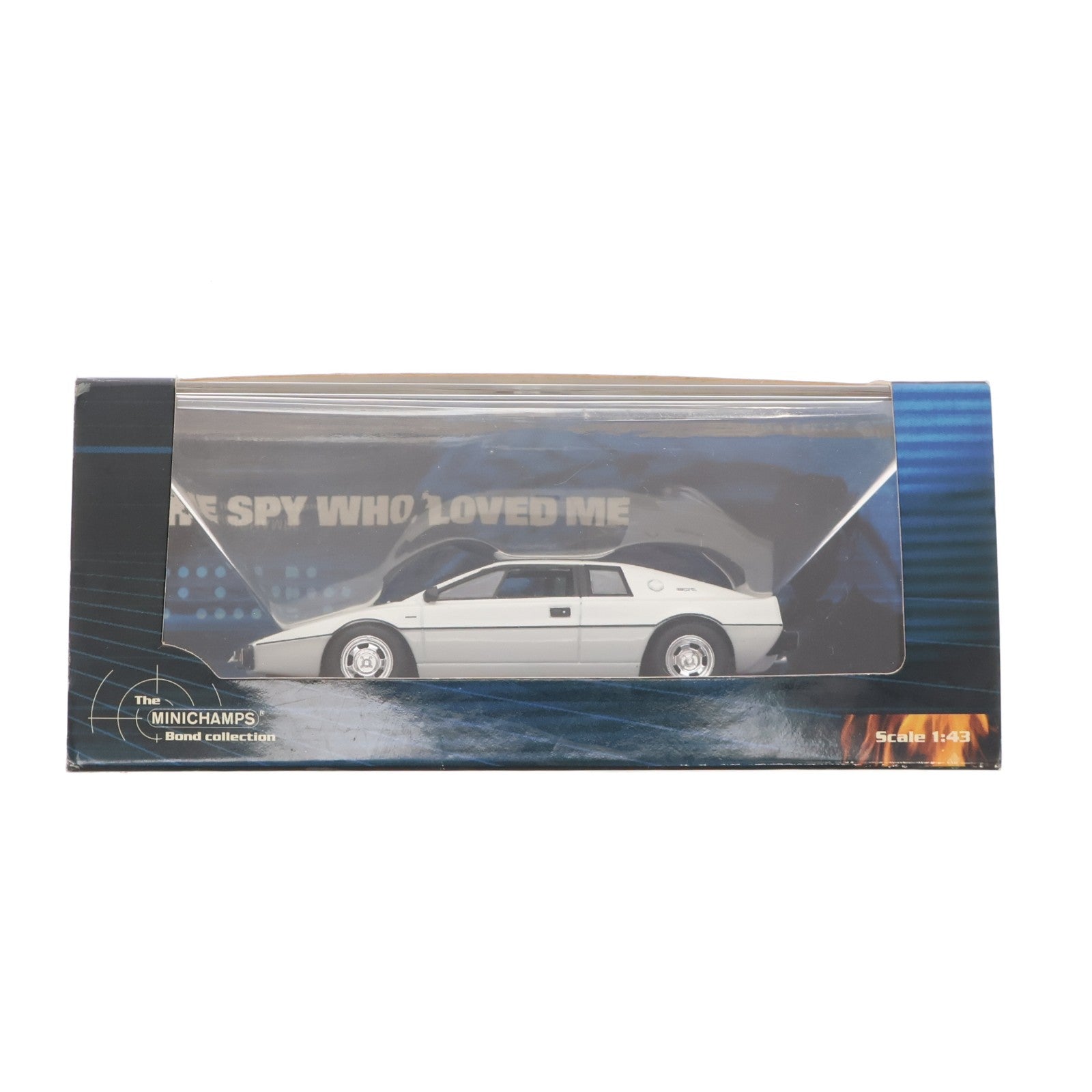 【中古即納】[MDL] The MINICHAMPS Bond Collection 1/43 Lotus Esprit S1(ホワイト) 007/私を愛したスパイ 完成品 ミニカー(400135220) MINICHAMPS(ミニチャンプス)(20031231)