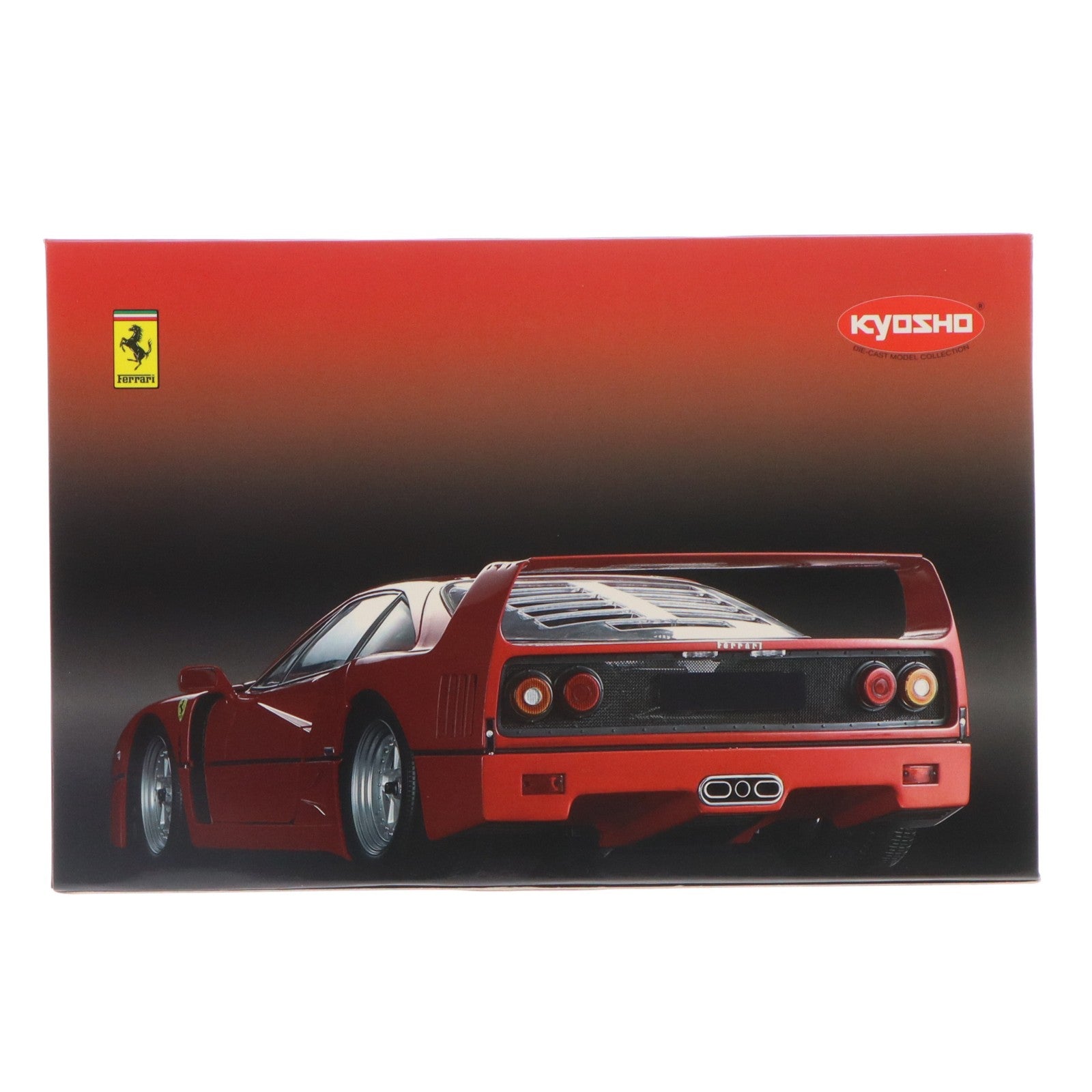 【中古即納】[MDL] 1/12 Ferrari(フェラーリ) F40(レッド) 完成品 ミニカー(08602A) 京商(20041231)