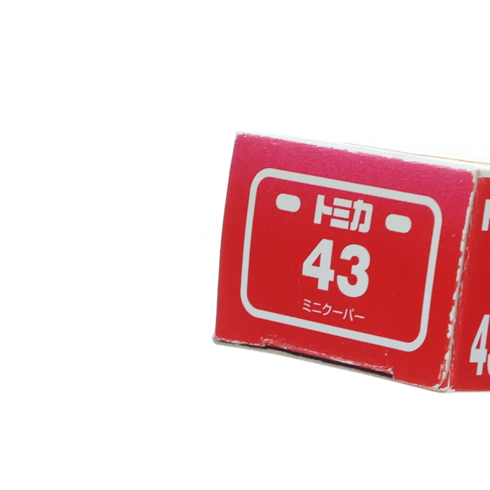【中古即納】[MDL] トミカ No.43 1/57 ミニクーパー(メタリックブルー/赤箱/ベトナム製/タカラトミー) 完成品 ミニカー タカラトミー(20060930)