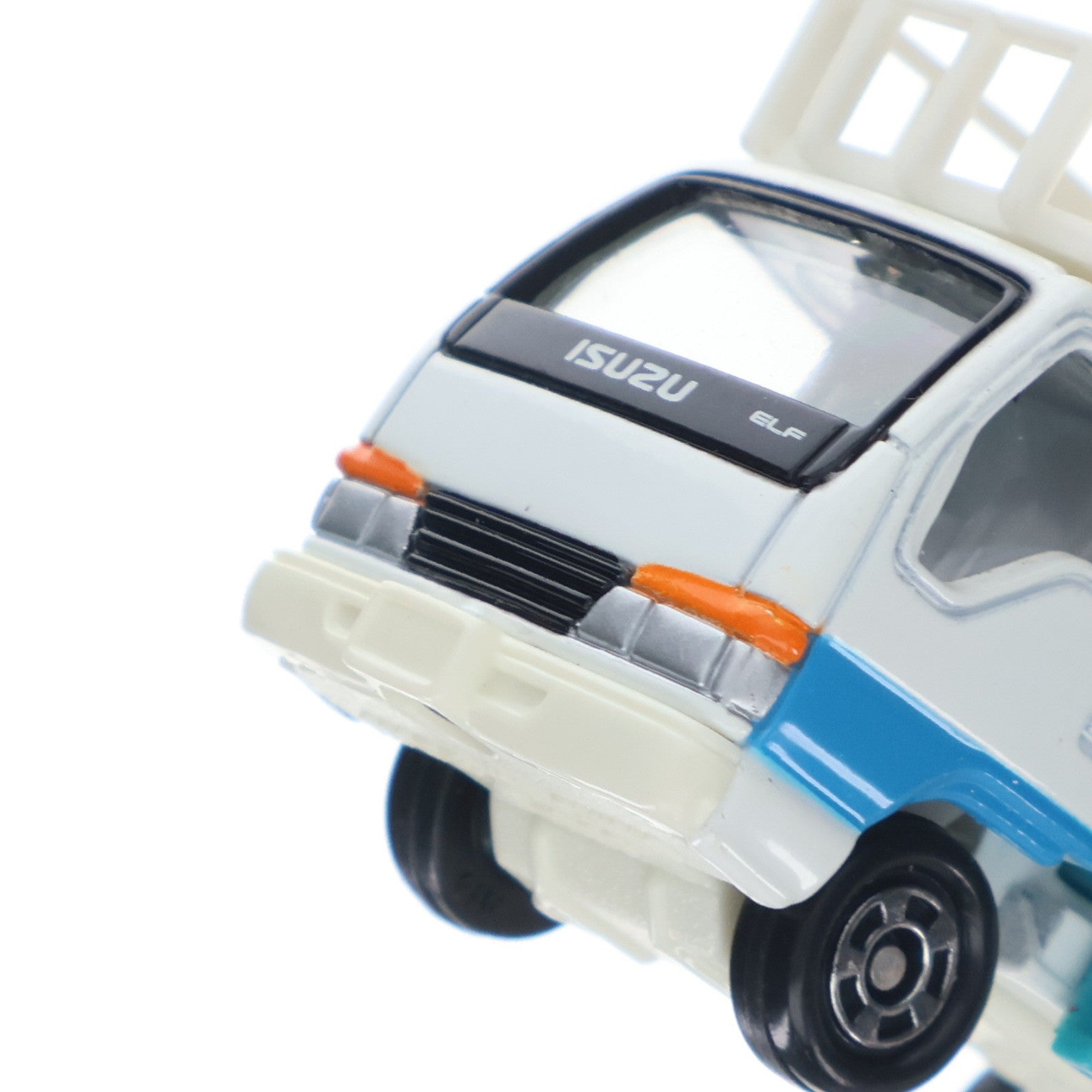 【中古即納】[MDL] トミカ No.70 1/68 いすず エルフ 高所作業車(ホワイト×ブルー/赤箱) 完成品 ミニカー トミー(20040531)