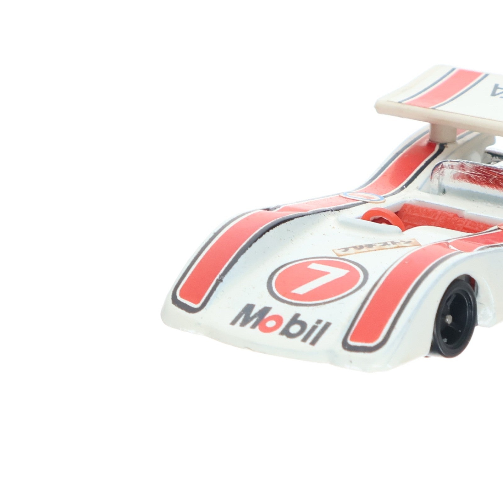 【中古即納】[MDL] トミカ No.23 1/58 ニュートヨタ-7 Mobil #7(ホワイト×レッド/黒箱/日本製) 完成品 ミニカー トミー(19991231)