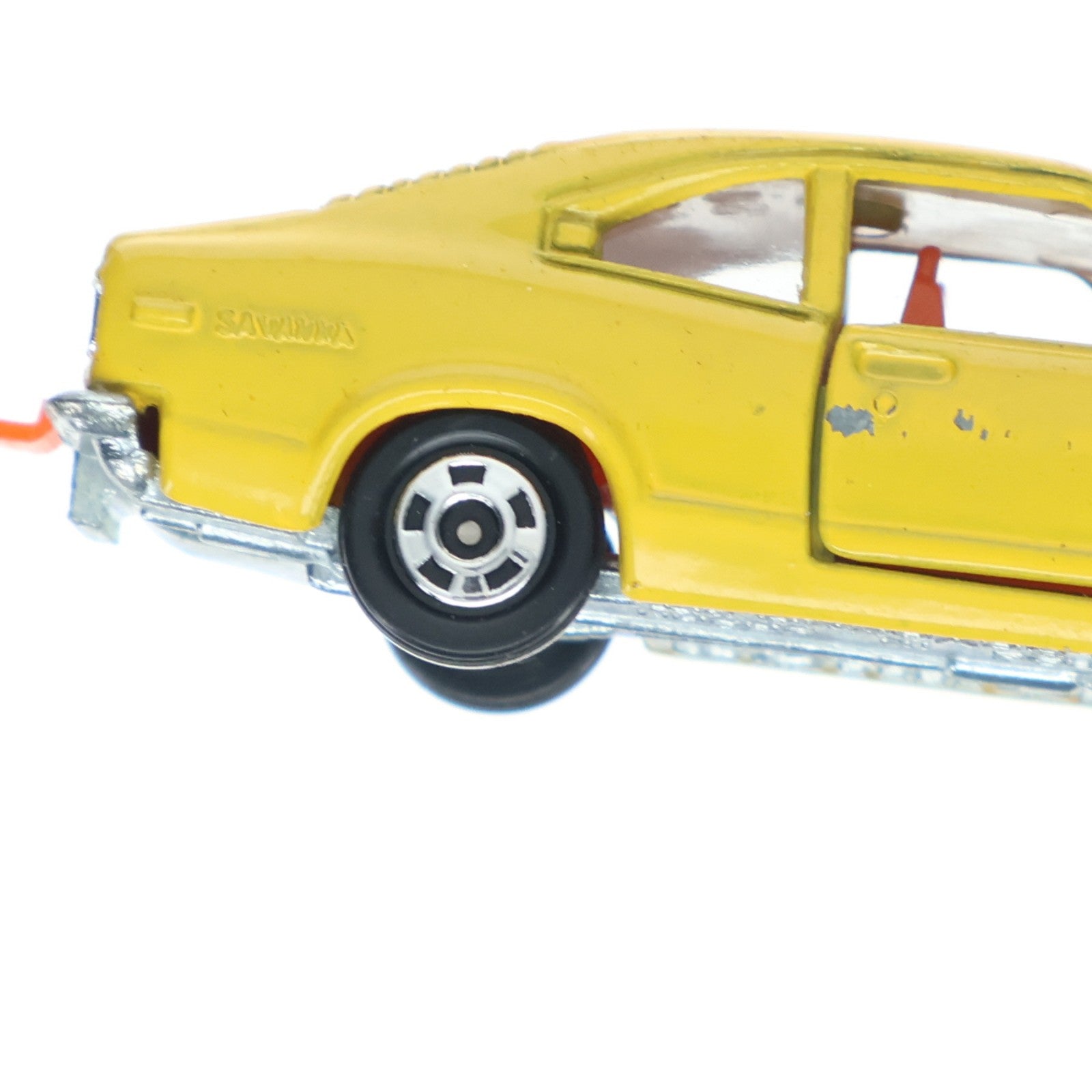 【中古即納】[MDL] トミカ No.80 1/59 マツダ サバンナ GT(イエロー/黒箱/日本製/1Hホイール) 完成品 ミニカー トミー(19991231)
