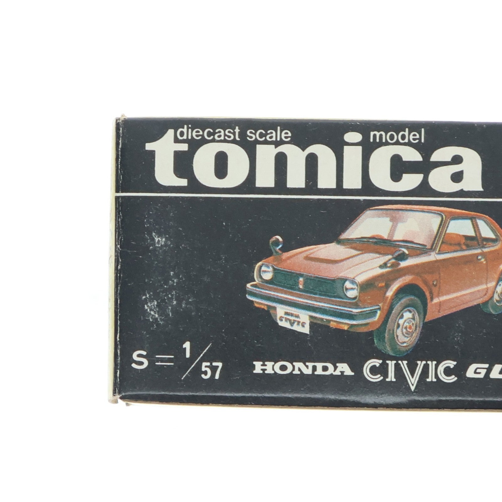 【中古即納】[MDL] トミカ No.83 1/57 ホンダ シビック GL(ブラウン/黒箱/日本製) 完成品 ミニカー トミー(19991231)