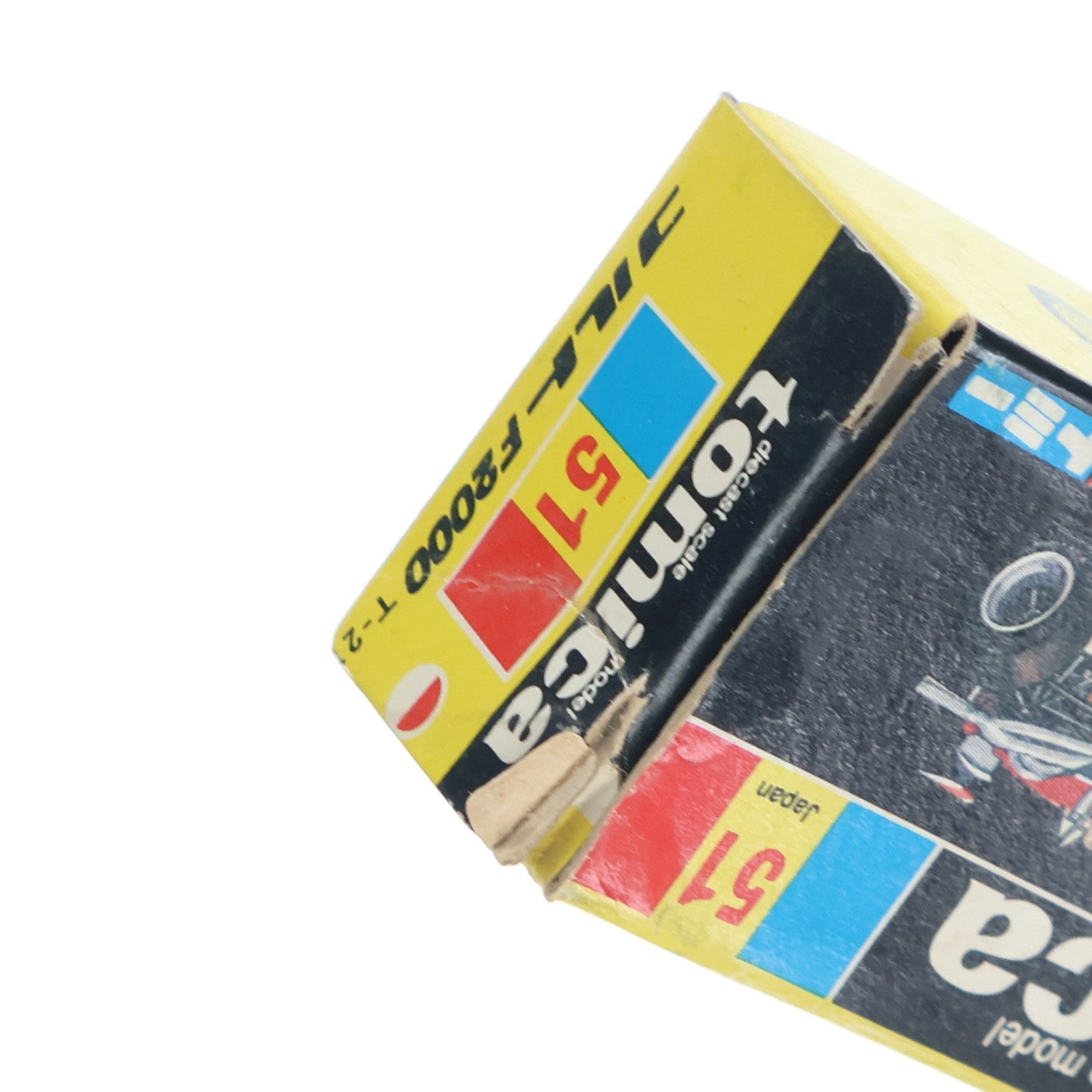 【中古即納】[MDL] トミカ No.51 1/50 コルト F2000(ホワイト×ブルー×レッド/黒箱/日本製) 完成品 ミニカー トミー(19991231)