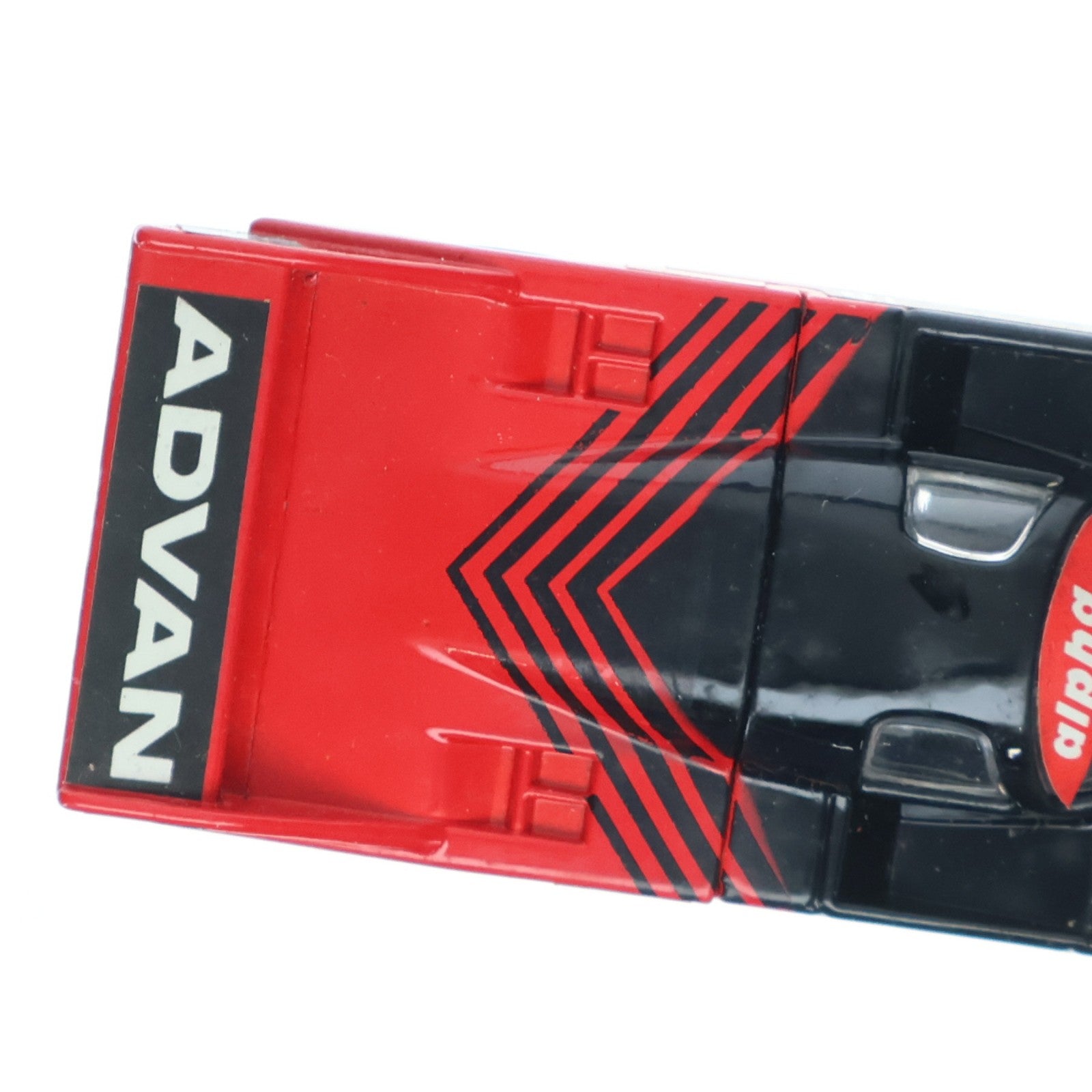 【中古即納】[MDL] トミカグループCフェア限定 トミカ 1/66 ポルシェ 956 アドバン #25(ブラック×レッド/日本製) 完成品 ミニカー トミー(19840930)
