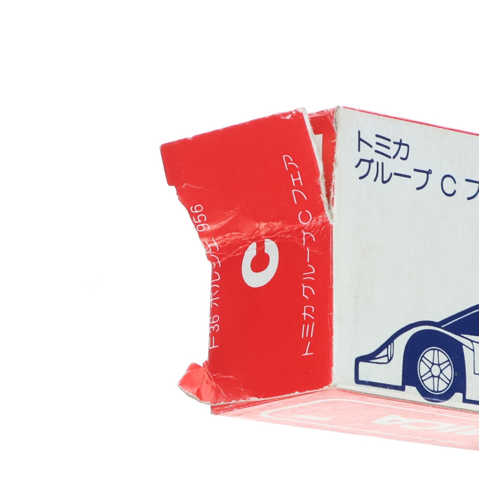 【中古即納】[MDL] トミカグループCフェア限定 トミカ 1/65 ポルシェ 956 #2(ホワイト×ブルー/日本製) 完成品 ミニカー トミー(19840930)