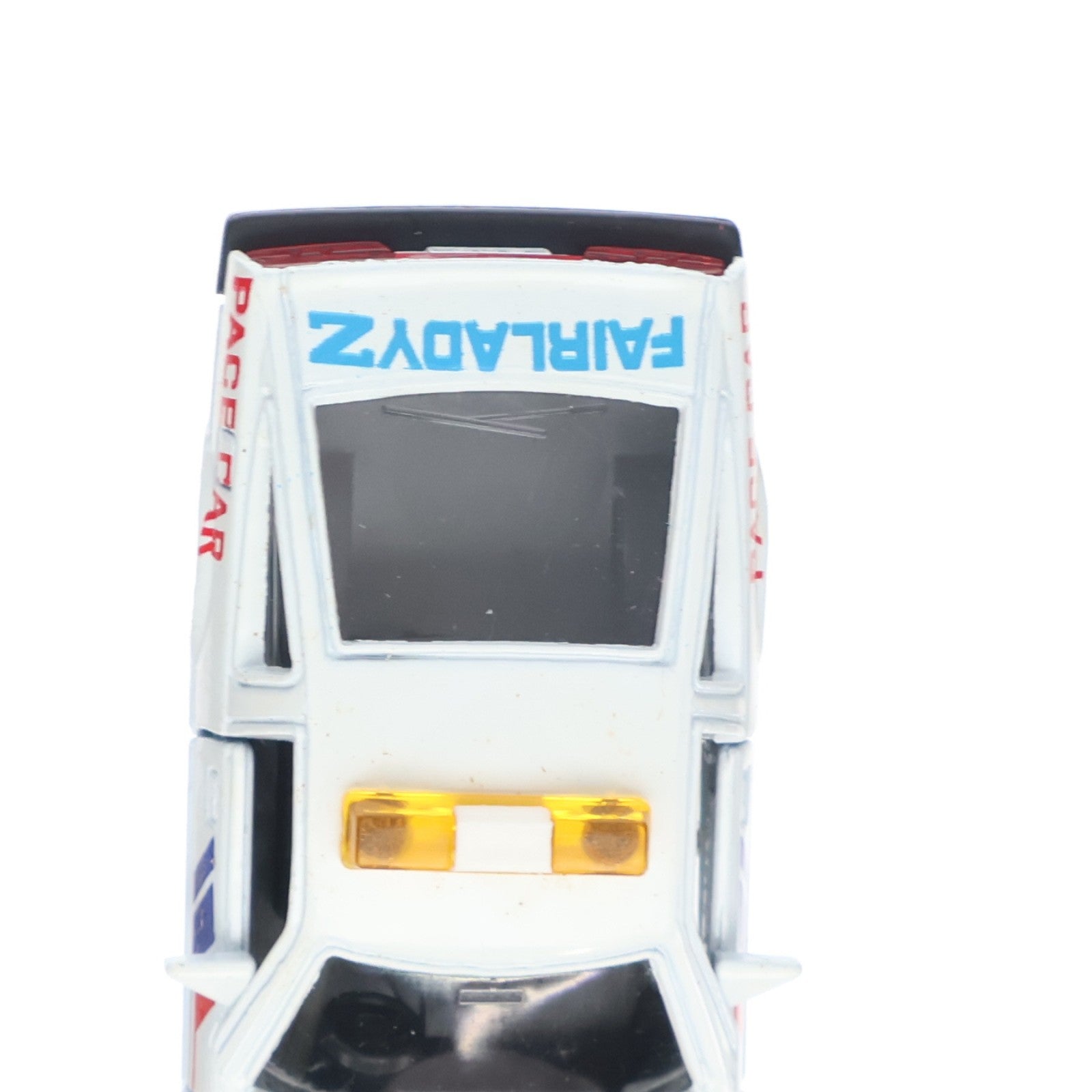 【中古即納】[MDL] トミカグループCフェア限定 トミカ 1/61 ニッサン フェアレディ Z ペースカー仕様(ホワイト×ライトブルー×レッド/日本製) 完成品 ミニカー トミー(19840930)