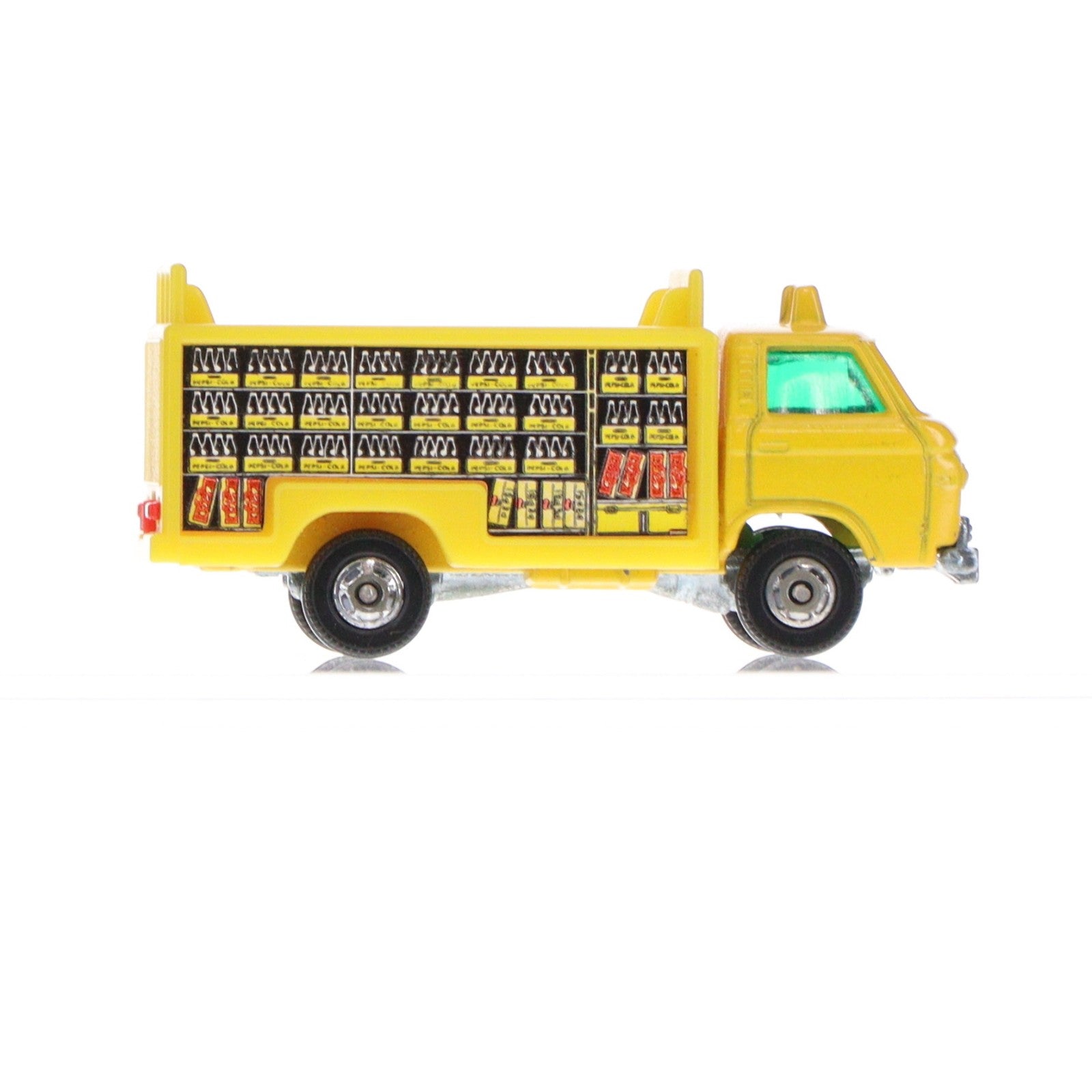 【中古即納】[MDL] トミカ No.87 1/68 ニッサン キャブオール ルートトラック PEPSI(イエロー×ブラック/黒箱/日本製/11Cホイール) 完成品 ミニカー トミー(19991231)