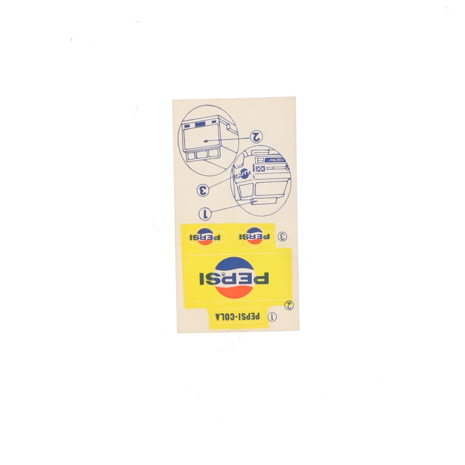 【中古即納】[MDL] トミカ No.87 1/68 ニッサン キャブオール ルートトラック PEPSI(イエロー×ブラック/黒箱/日本製/11Cホイール) 完成品 ミニカー トミー(19991231)