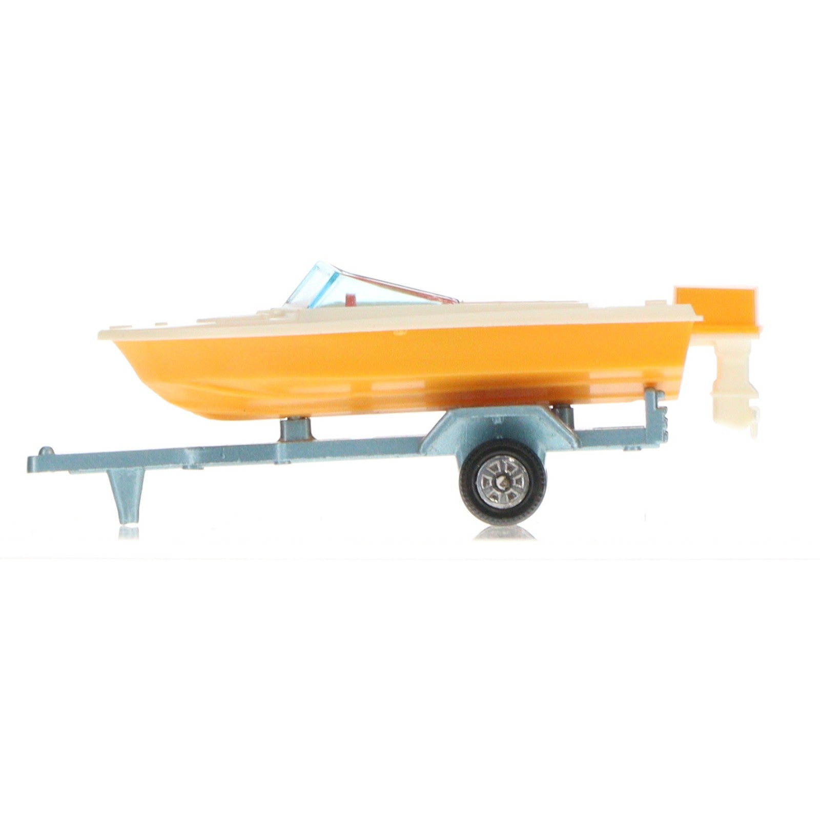 【中古即納】[MDL] トミカ No.71 1/76 ヤマハ ボート(ホワイト×イエロー/ライトブルー/黒箱/日本製) 完成品 ミニカー トミー(19991231)