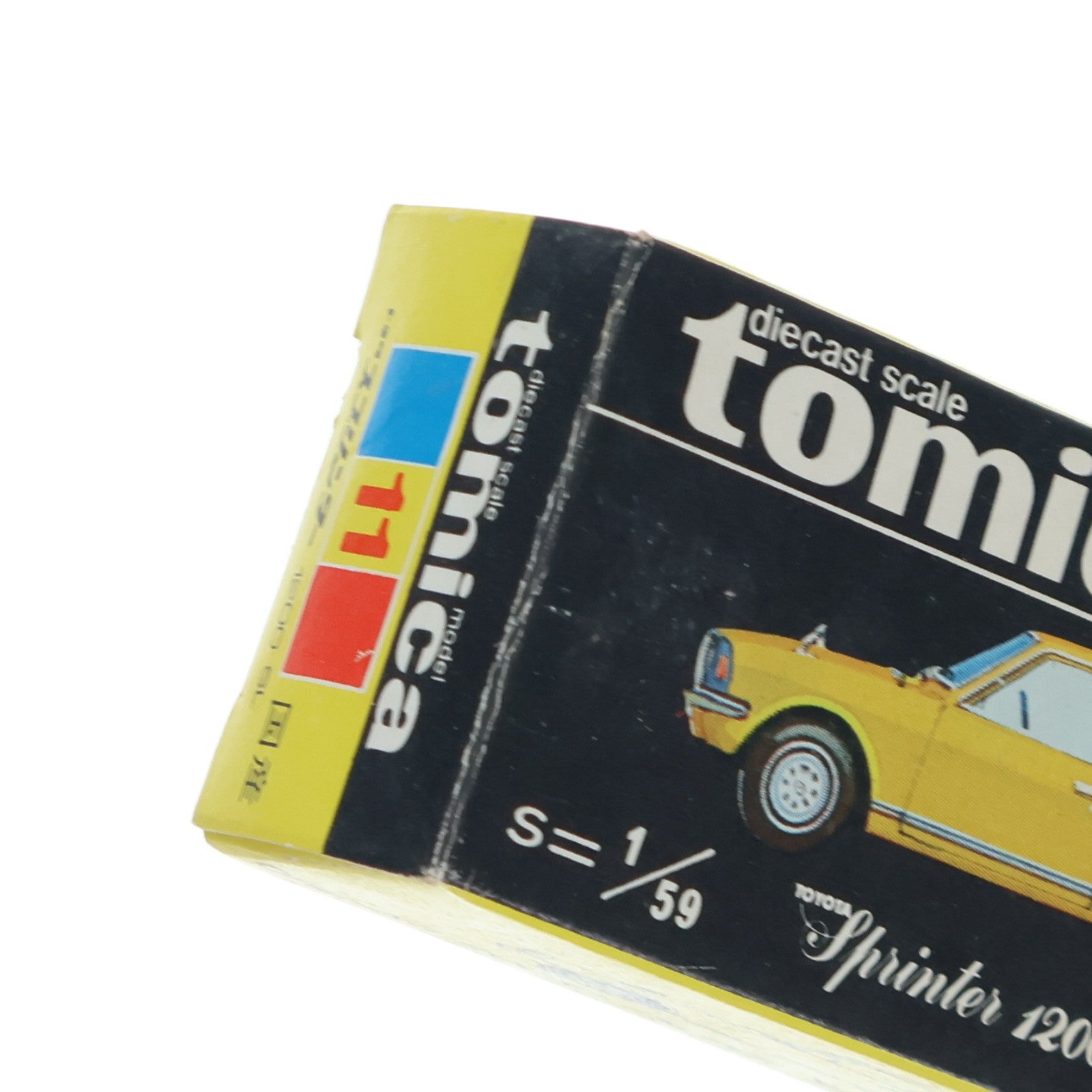 【中古即納】[MDL] トミカ No.11 1/59 トヨタ スプリンター 1200 SL(ブルー/黒箱/日本製) 完成品 ミニカー トミー(19991231)