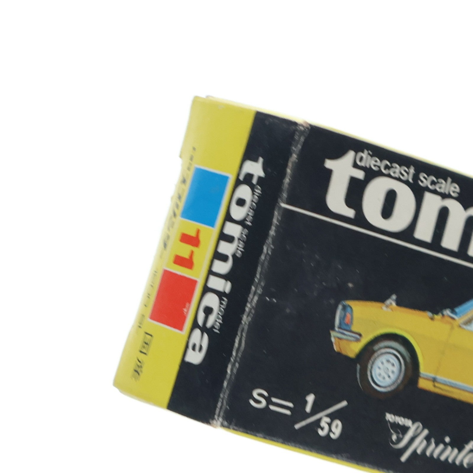 【中古即納】[MDL] トミカ No.11 1/59 トヨタ スプリンター 1200 SL(ブルー/黒箱/日本製) 完成品 ミニカー トミー(19991231)
