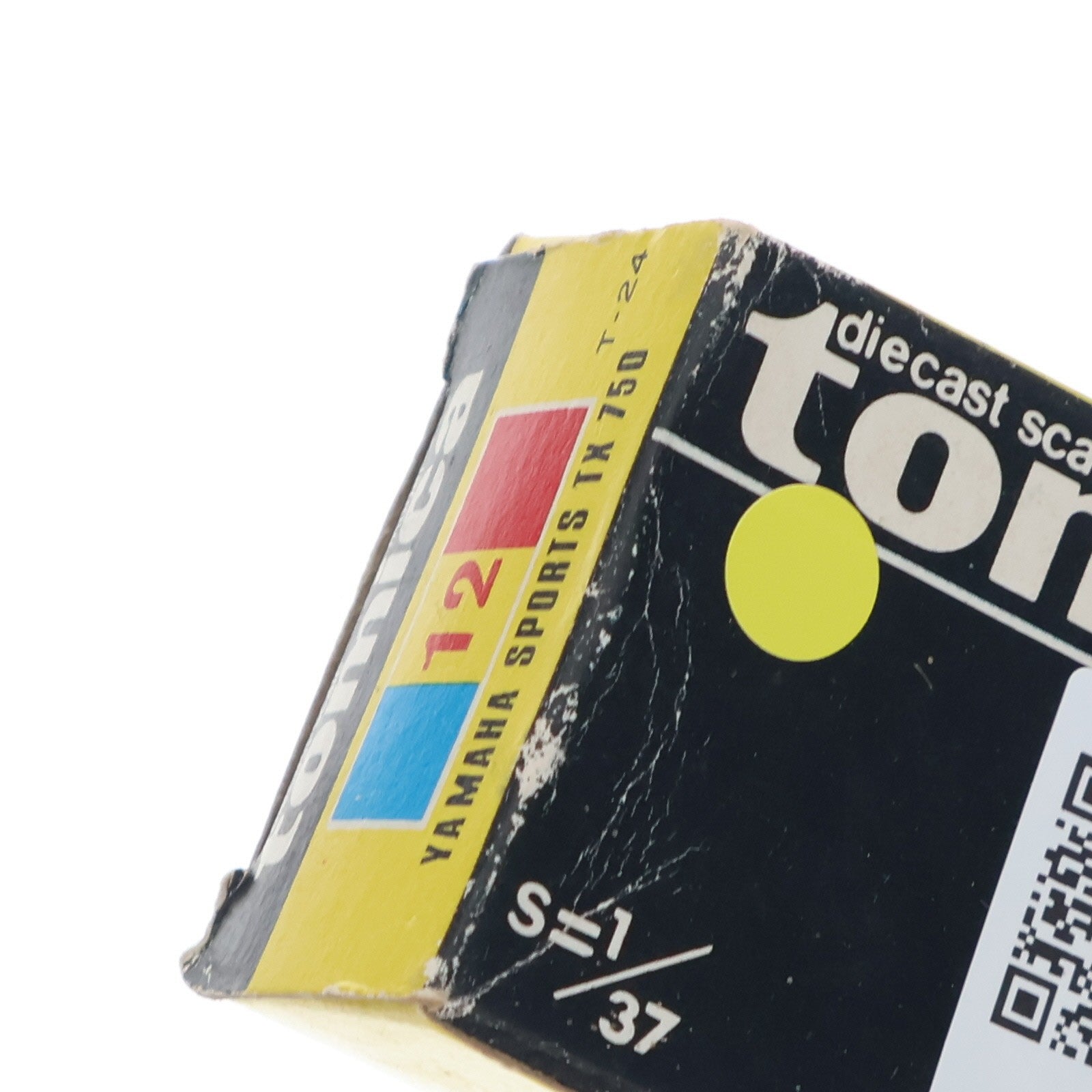 【中古即納】[MDL] トミカ No.12 1/37 ヤマハ スポーツ TX750(ワインレッド/黒箱/日本製) 完成品 ミニカー トミー(19991231)