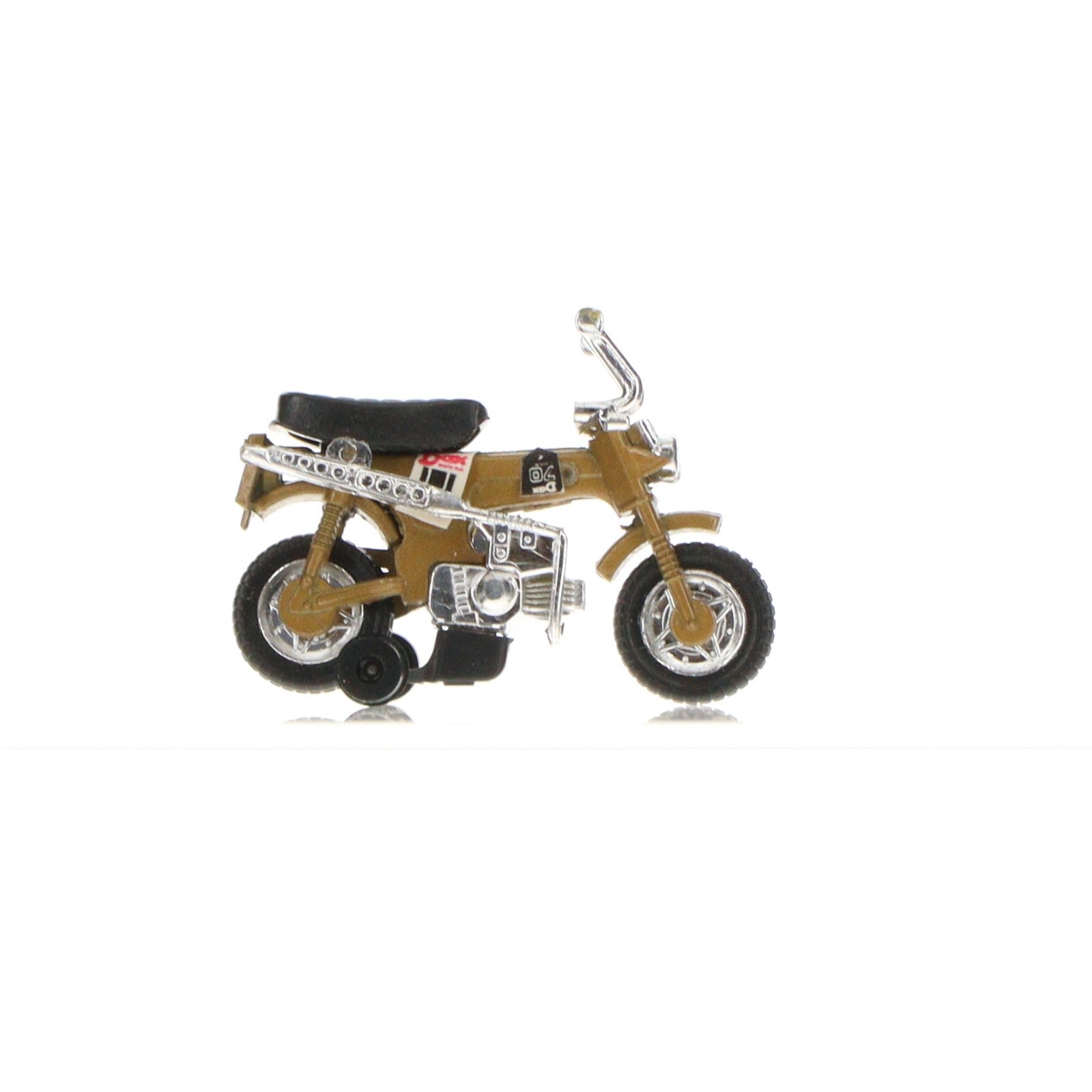 【中古即納】[MDL] トミカ No.66 1/33 ダックスホンダ(ブラウン/黒箱/日本製) 完成品 ミニカー トミー(19991231)